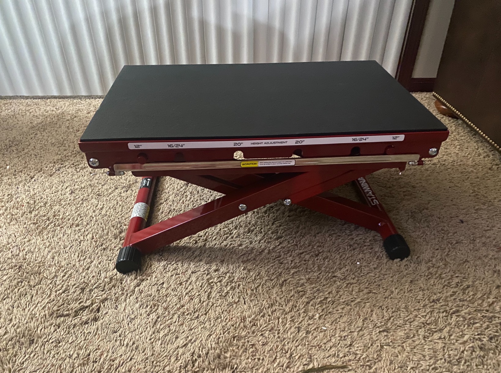Stamina X 12 to 24 Inch Adjustable Height Plyo Step Up Exercise Box For Home Workout customer photo 2