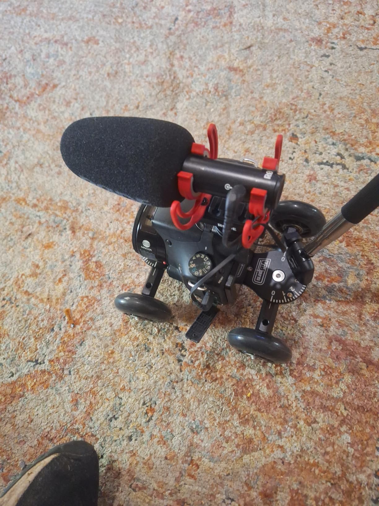 Vidpro SK-22 Professional Skater Dolly - Rolling Slider for DSLR Cameras & Camcorders, 25 Lbs Capacity, Smooth Rubber Wheels customer photo 1