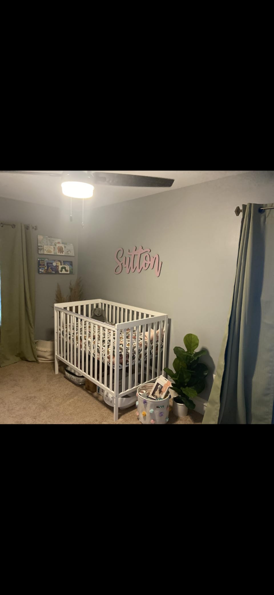 Dream On Me Synergy 5-in-1 Convertible Full-Size Baby Crib with Toddler, Day & Full Bed Conversion in Black, GreenGuard Gold & BSA, 3 Mattress Heights, Sustainable Pinewood customer photo 2
