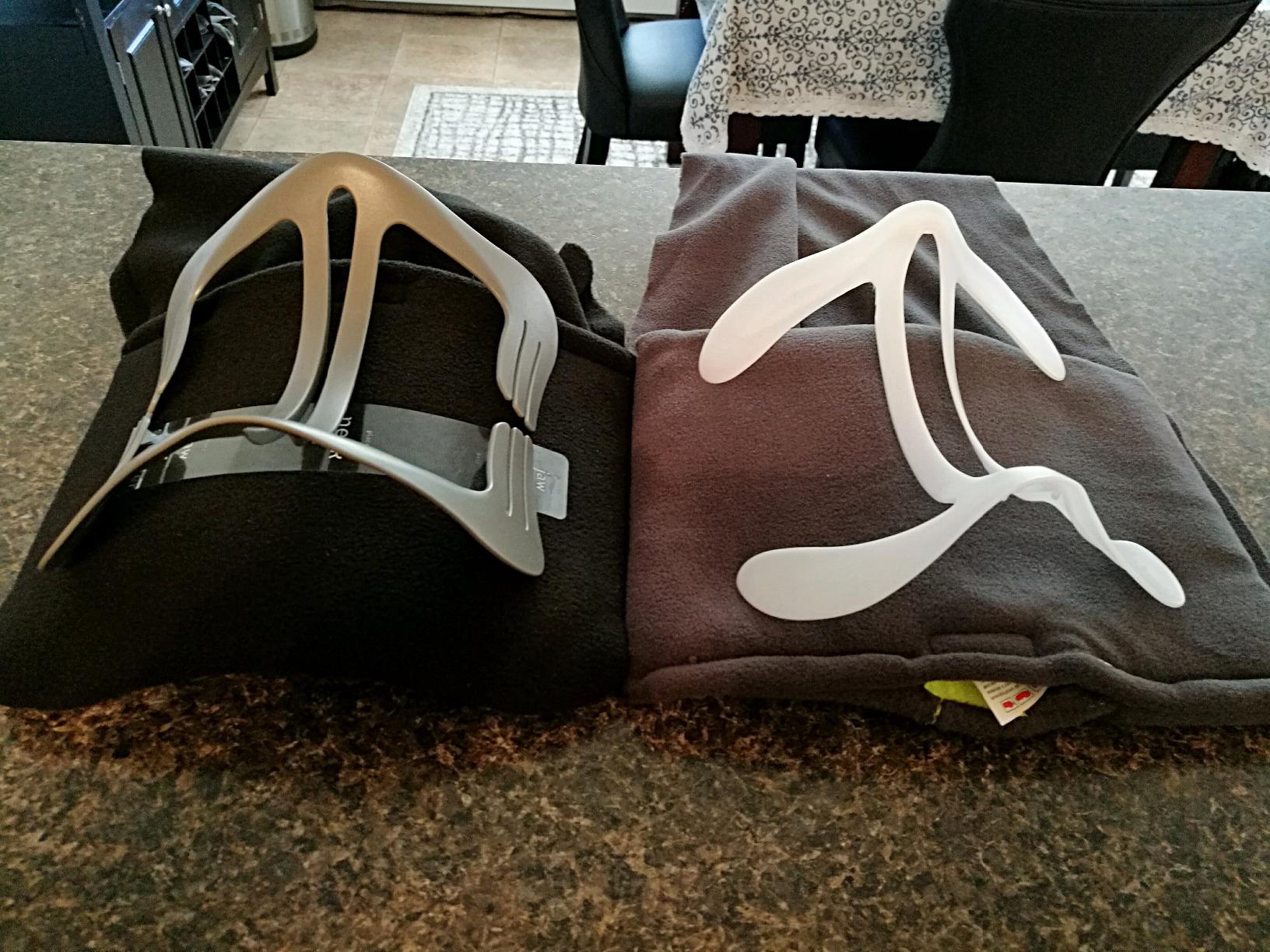 Trtl Pillow - Scientifically Proven, Super Soft Neck Support Travel Pillow for Airplanes - Lightweight and Machine Washable - Ergonomic Design for Traveling on Flights, Cars, and Trains - Black customer photo 1