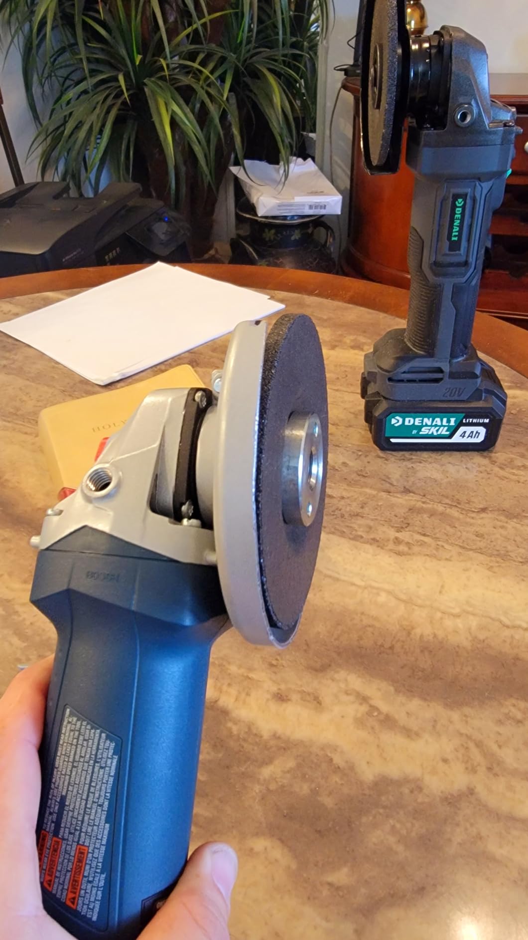 Bosch GWS8-45 4-1/2 In. Angle Grinder customer photo 2