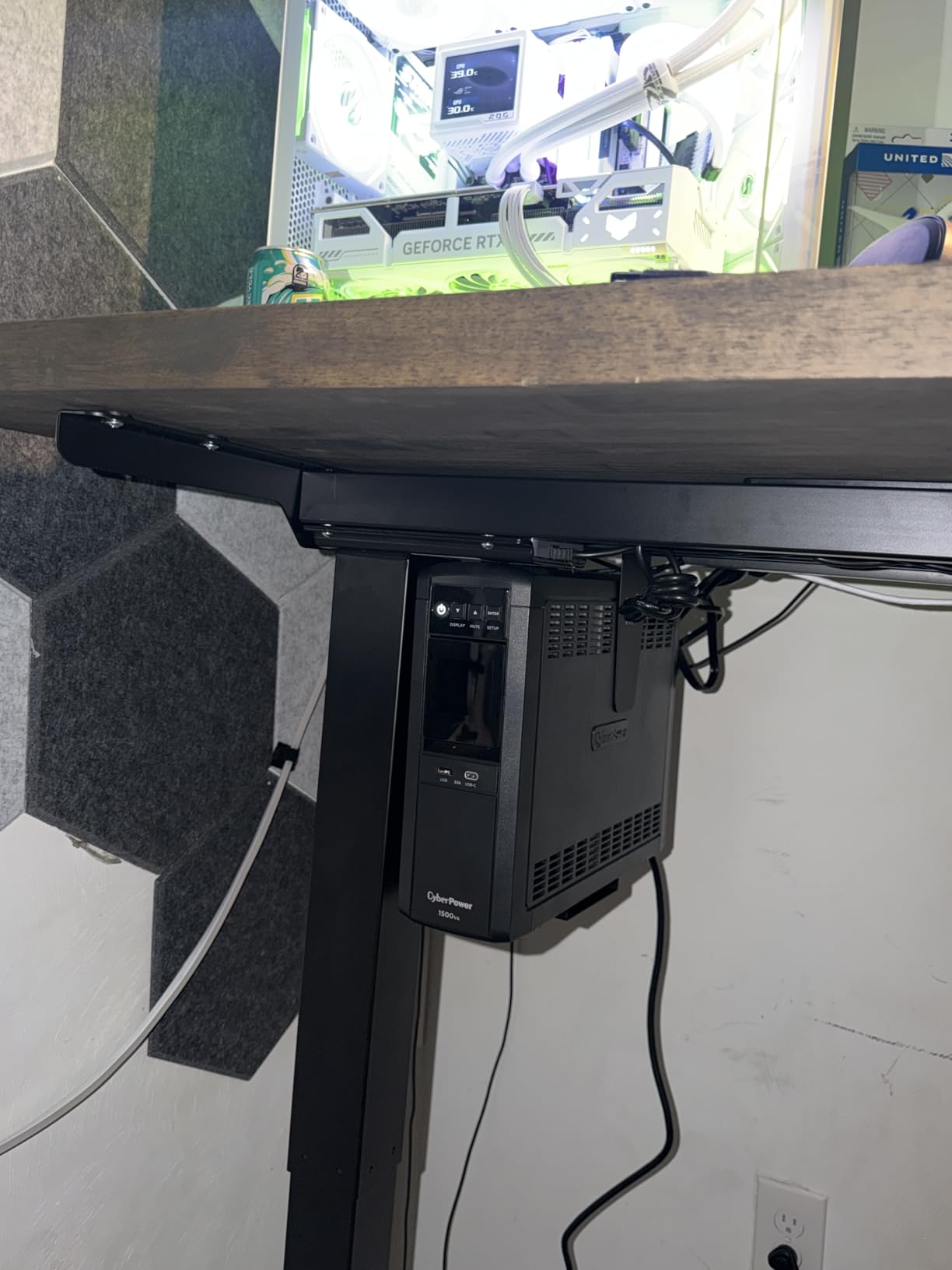 VIVO Adjustable Under Desk and Wall 3.5 to 7.8 inch Wide Office PC Mount, Computer Case CPU Machine Holder Stand with Swivel and Secure Locking, Holds 22 lbs, Black, MOUNT-PC01 customer photo 2
