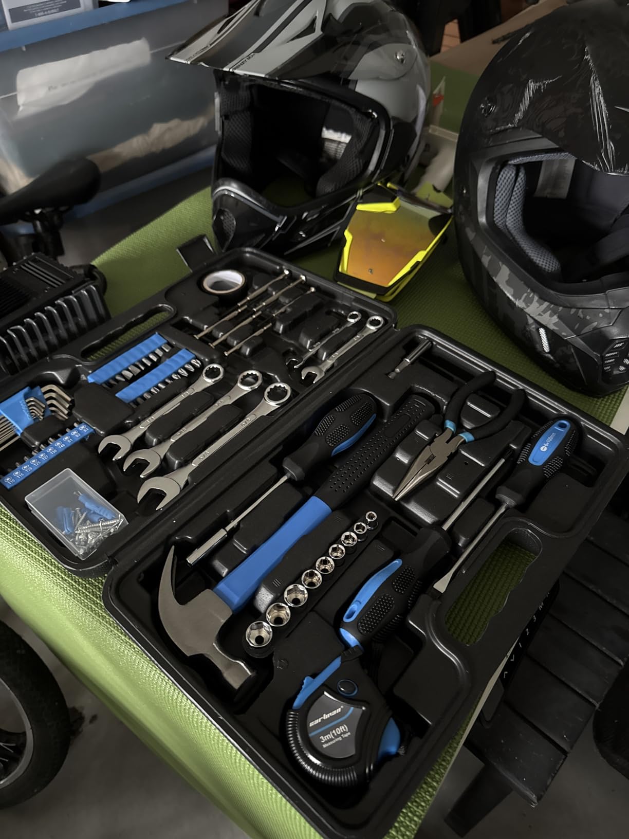 CARTMAN 148 Piece Automotive and Household Tool Set Perfect for Car Enthusiasts and DIY Home Repairs customer photo 2