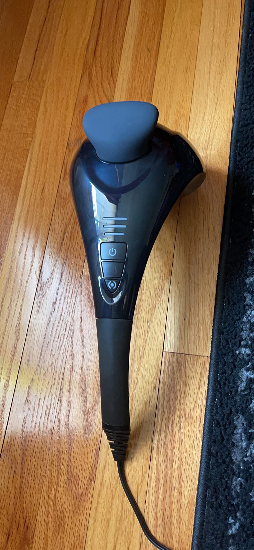 Homedics Handheld Back Massager with Heat, Deep Tissue Percussion Massager for Neck, Shoulders & Body, 4 Custom Attachment Sets, Dual Node Massage, 3 Speeds, Comfort Grip Handle, Twin Percussion Pro customer photo 2
