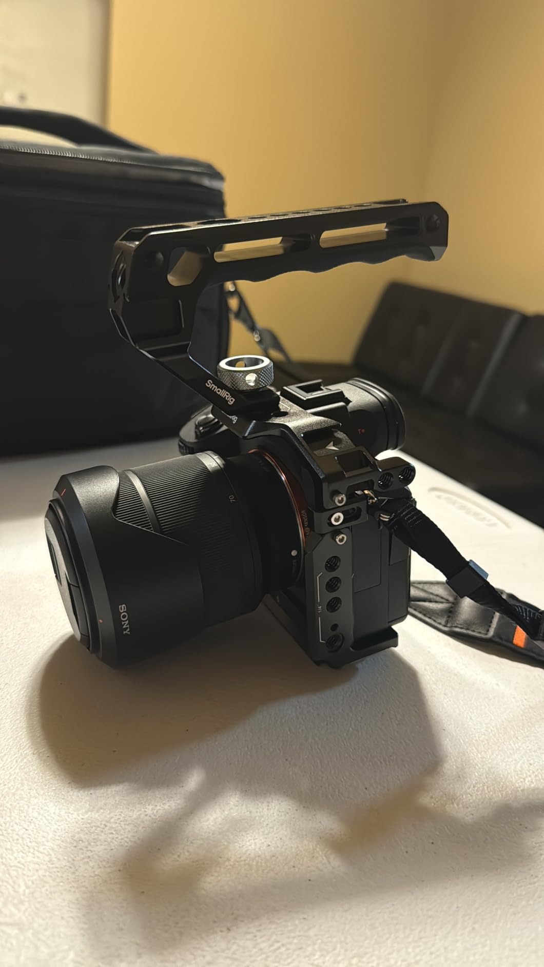 SmallRig A7 III / A7R III Camera Cage Kit for Sony Alpha 7 III/Alpha 7R III, Full Cage with Top Handle for ARRI and Cable Clamp - 4198 customer photo 1