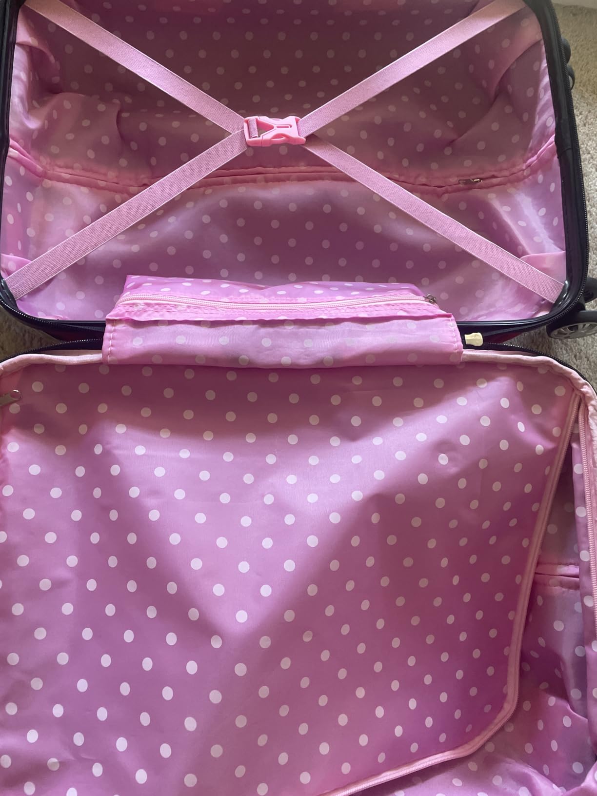 Melbourne Hardside Expandable Spinner Wheel Luggage, Checked Large 28, Charcoal customer photo 1