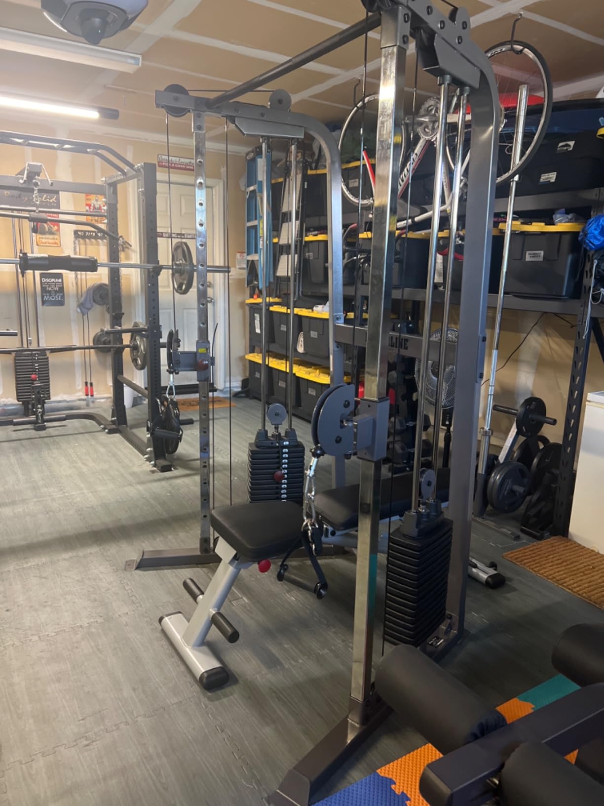 Body-Solid Powerline Cable Crossover Exercise Machine for Home and Commercial Gym, Functional Training Center with Dual Weights Stack customer photo 1