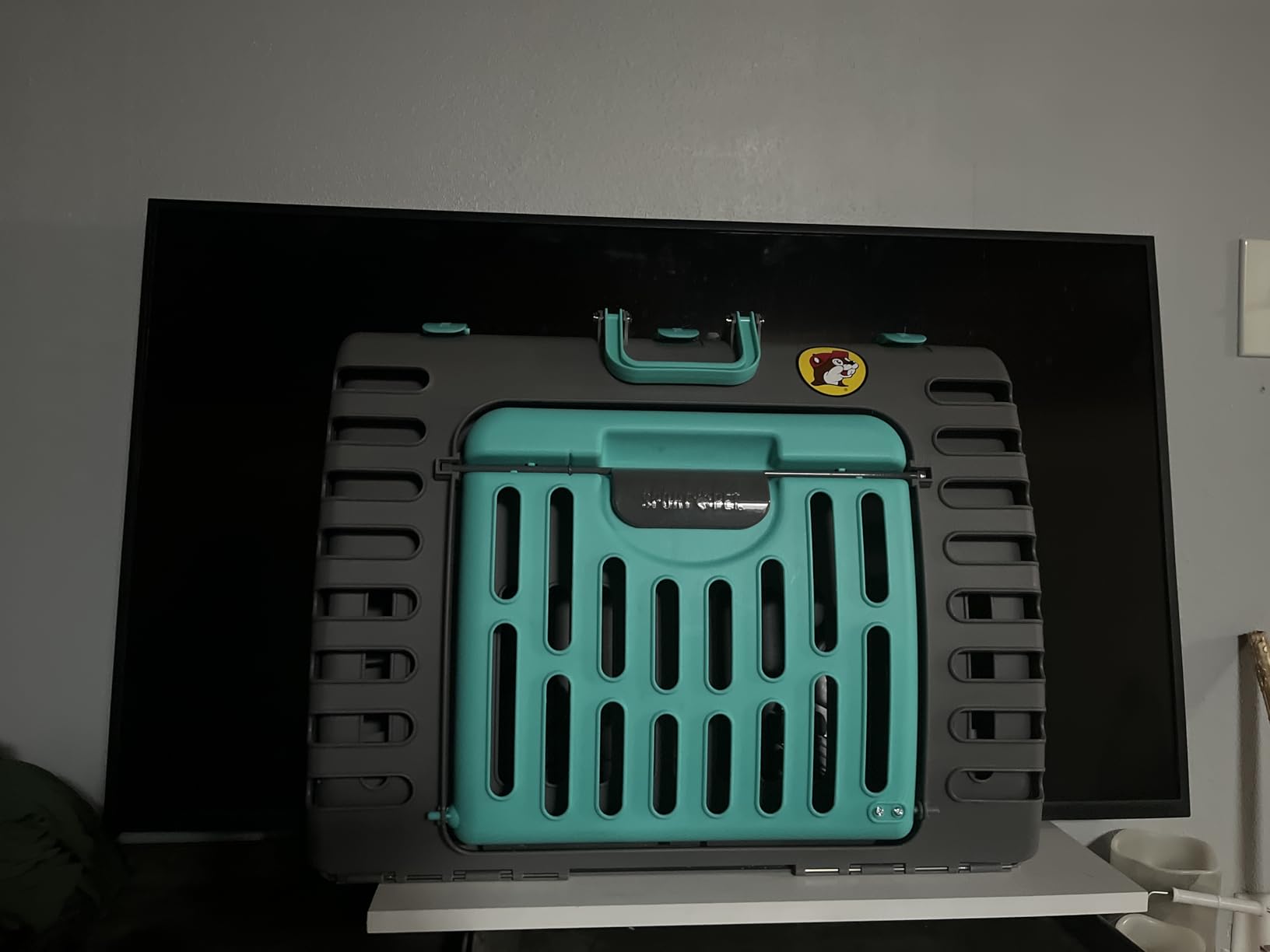 SportPet X-Large Hard-Sided Travel Cat Carrier with Patented Wide Side-Opening Door, Foldable Portable Pet Carrier for Cats & Small Pets up to 35lbs customer photo 1
