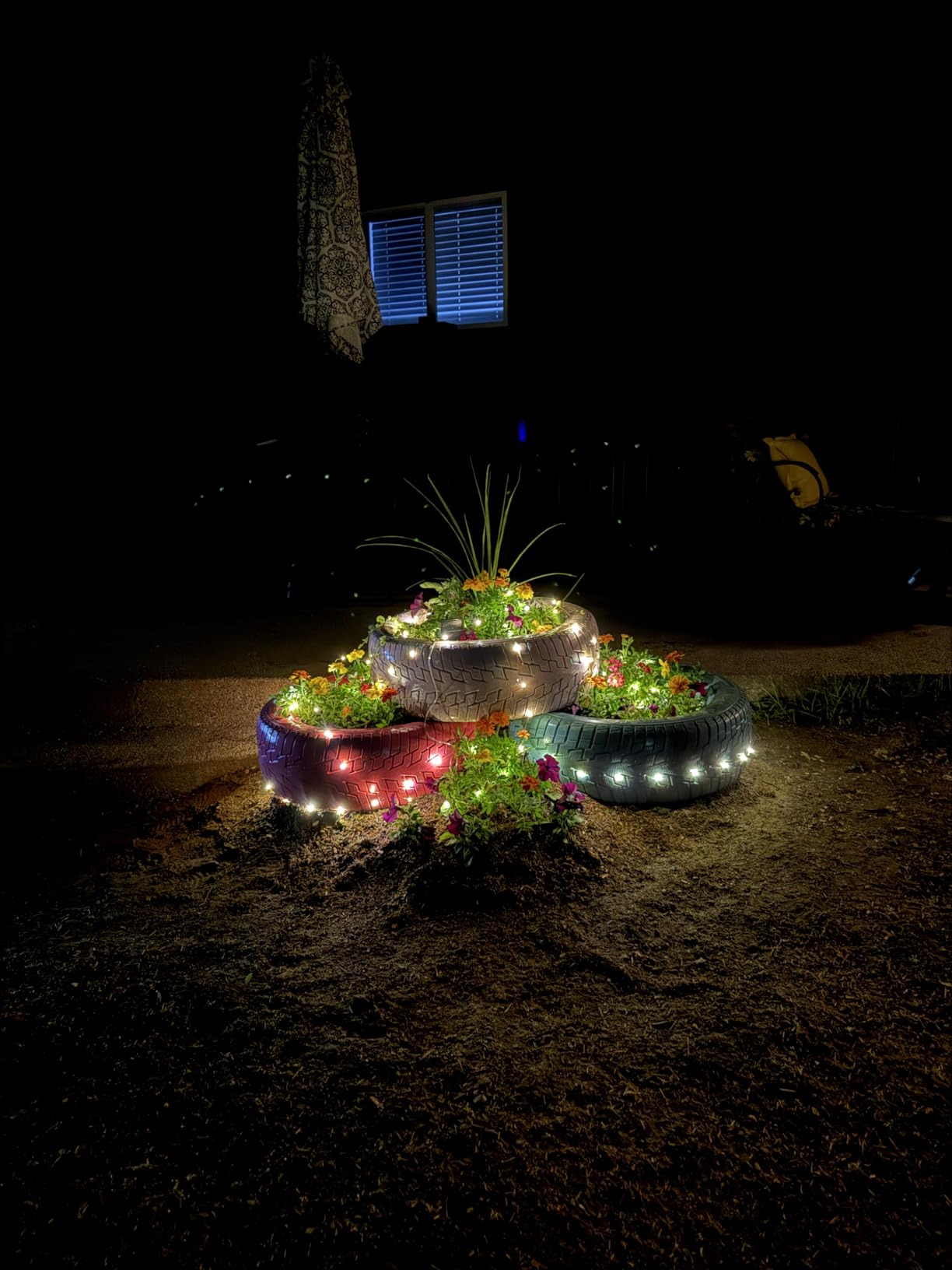 JMEXSUSS 2 Pack Solar String Lights Outdoor Waterproof, Each 33FT 100 LED Solar Fairy Lights Outdoor, 8 Modes White Christmas Light for Outside Garden Tree Patio Yard Wedding Christmas Decorations customer photo 1