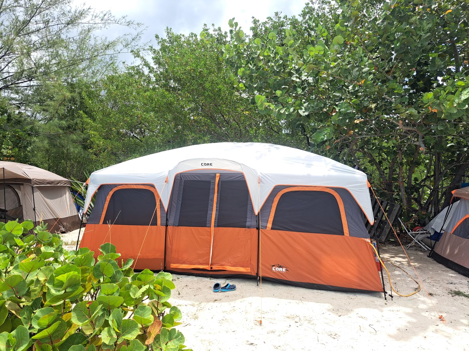 CORE Tent for Family Camping | 10 Person / 11 Person / 12 Person Large Multi Room Cabin Tents for Car Camping & Outdoor Adventures customer photo 1
