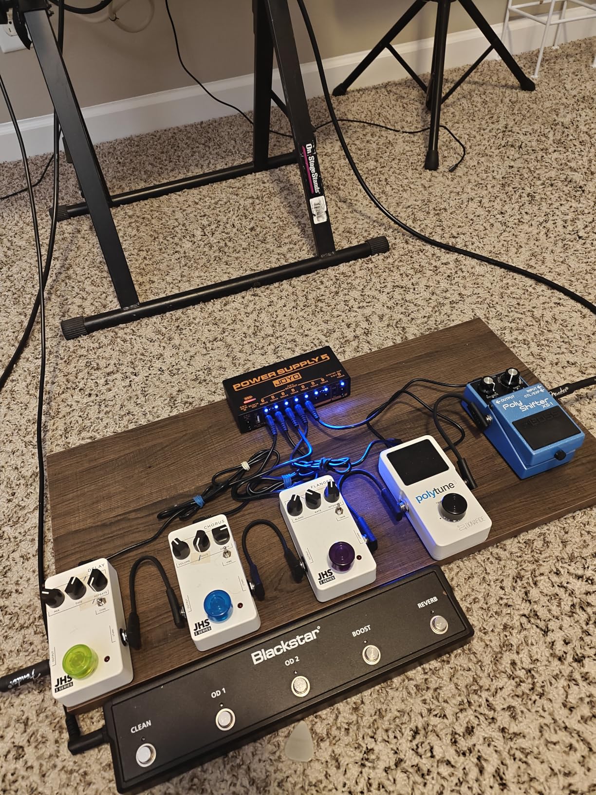 JOYO Guitar Pedal Power Supply JP-02 10 Isolated DC Output for 9V/12V/18V Effect Pedals customer photo 1