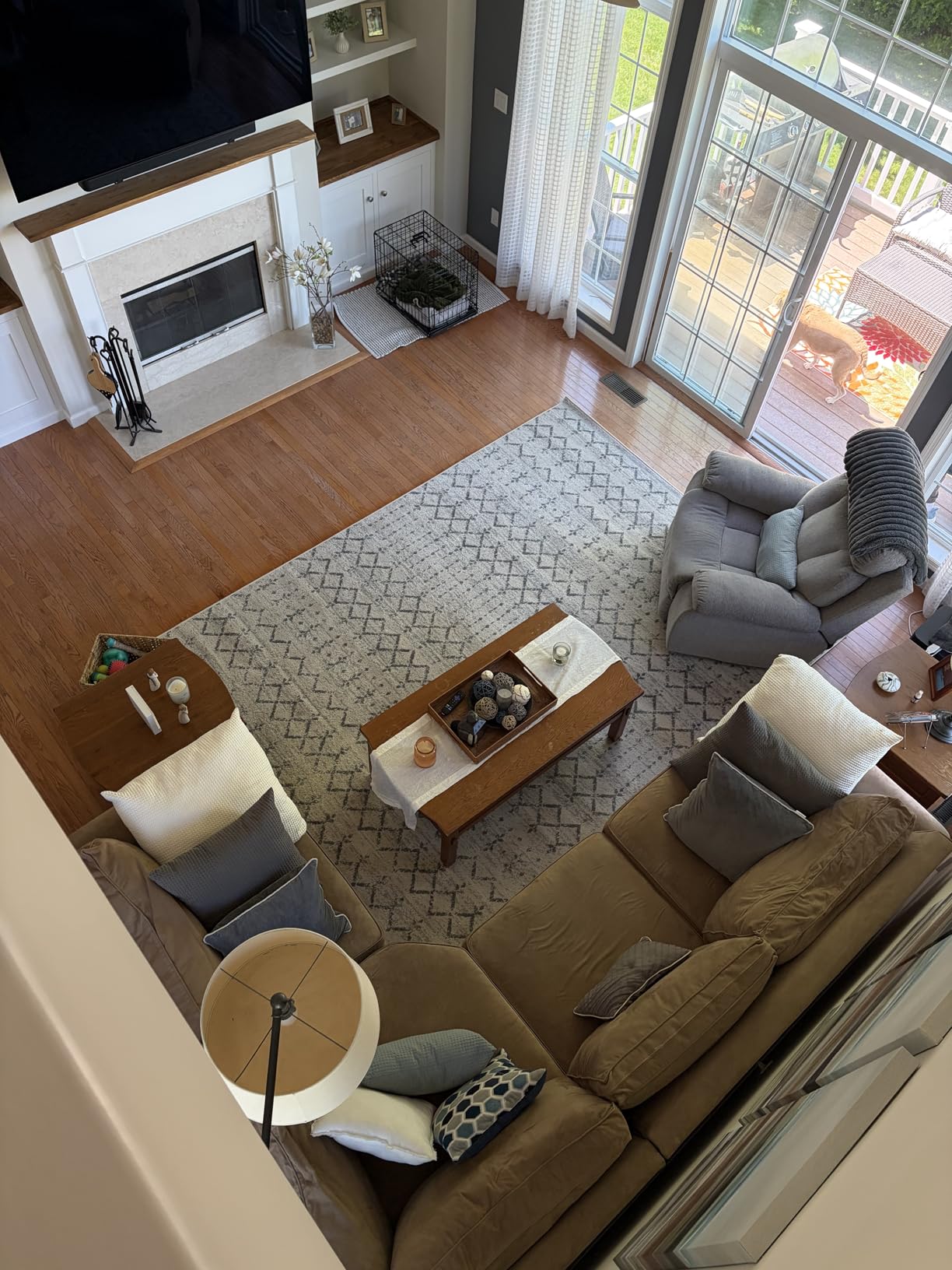 JONATHAN Y Boho Vintage Diamond Cream/Gray Indoor Area Rug 8X10 ft, Moroccan Hype for Living Room, Bedroom, Kitchen, Office, Easy-Cleaning, High Traffic, Pet-Friendly, Non-Shedding customer photo 1