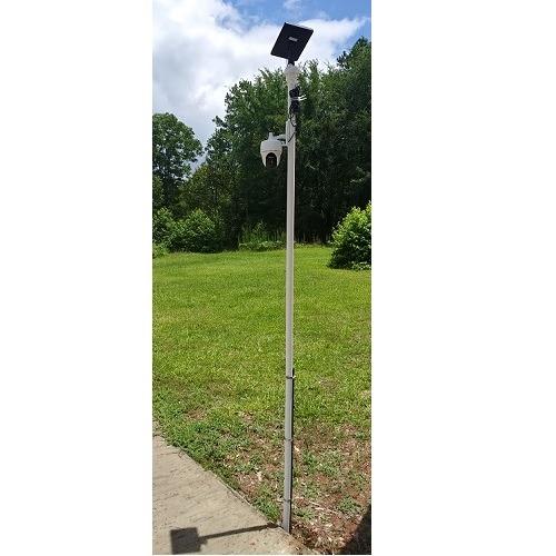 Solar Security Cameras Wireless Outdoor 360° Coverage Argus PT | 5MP Color Night Vision, 2.4/5GHz Dual-Band WiFi, Smart People/Car/Pet Detection, Works with Home Hub, No Subscriptions customer photo 1
