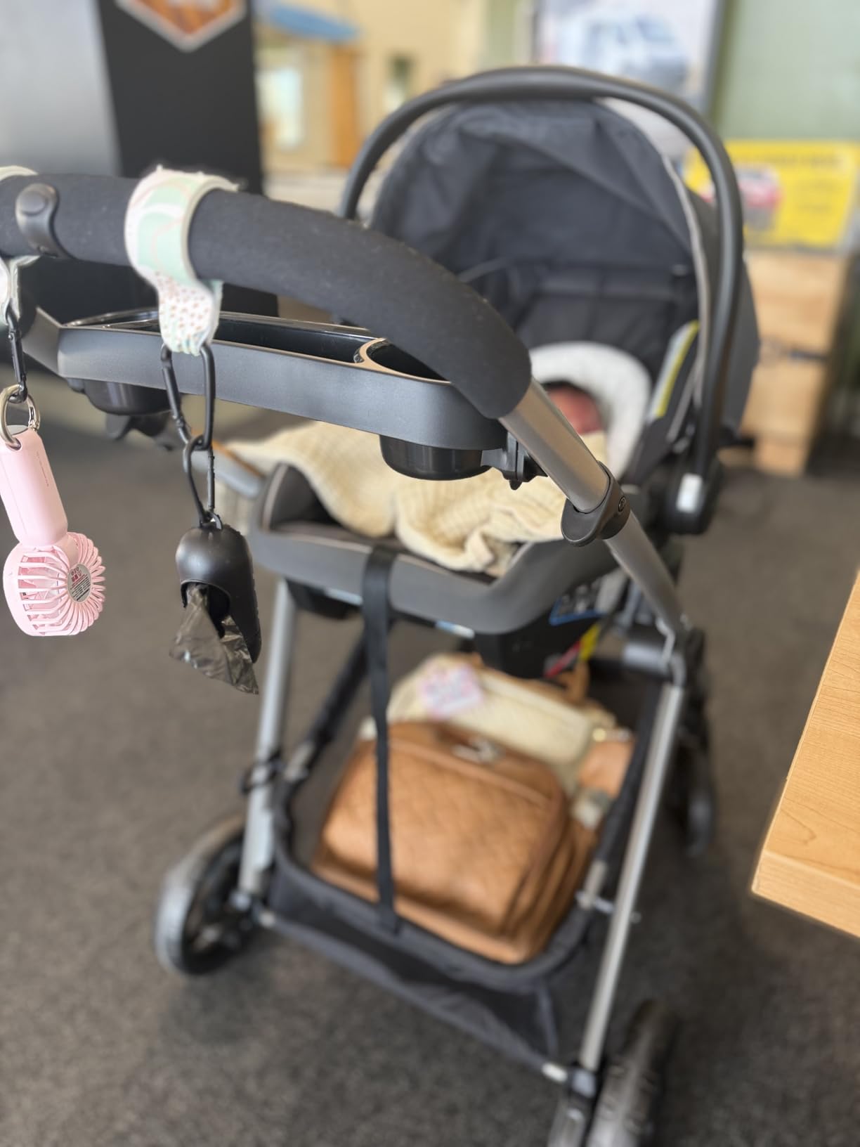 Graco Modes Element Travel System, Baby Car Seat and Stroller Combo, Includes: SnugRide Lite LX Infant Car Seat and Reversible Baby Stroller, Great Gift for New Parents and Baby Registry, Canter customer photo 1