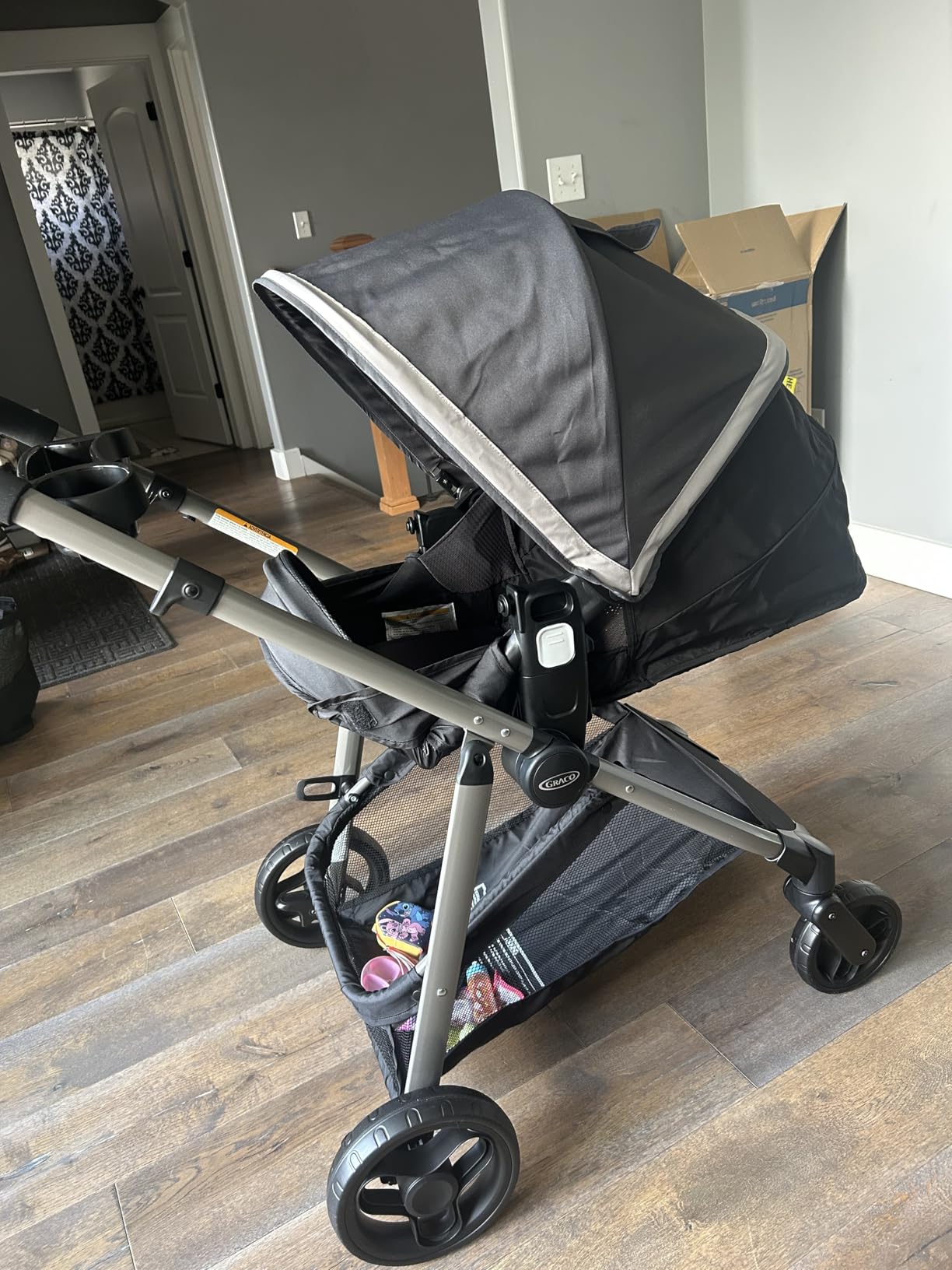 Graco Modes Element Travel System, Baby Car Seat and Stroller Combo, Includes: SnugRide Lite LX Infant Car Seat and Reversible Baby Stroller, Great Gift for New Parents and Baby Registry, Canter customer photo 2