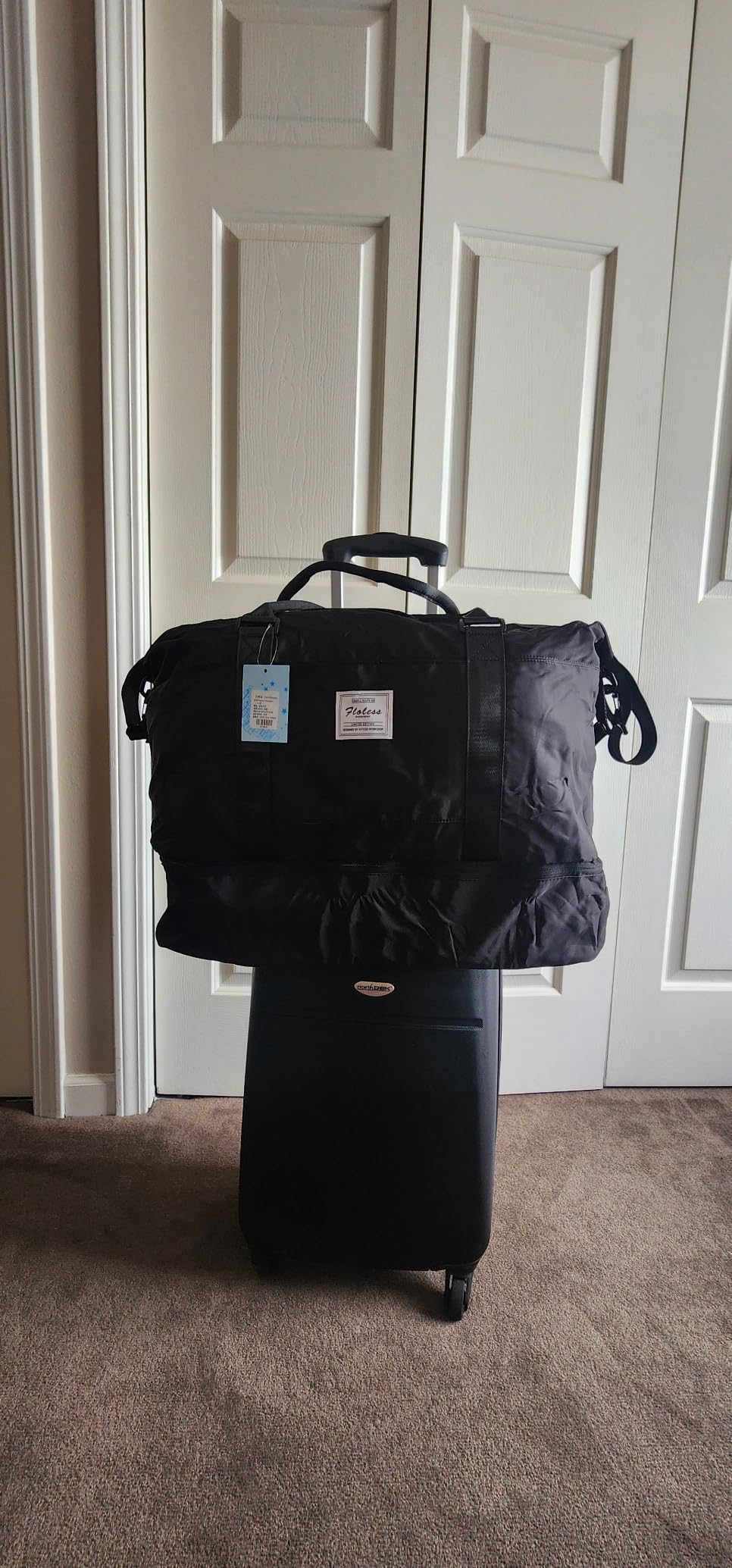 Travel Duffel Bag, Carry On Overnight Weekender Bags for Women customer photo 1