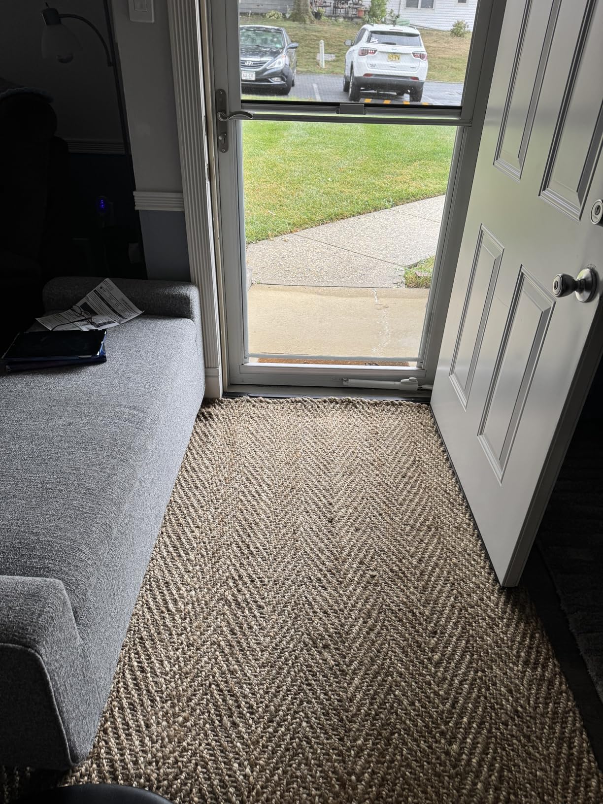JONATHAN Y Espina Hand Woven Herringbone Chunky Jute Natural Indoor Area Rug, 8x10, Bohemian, Cottage, Easy-Cleaning, Pet Friendly, Non-Shedding customer photo 2