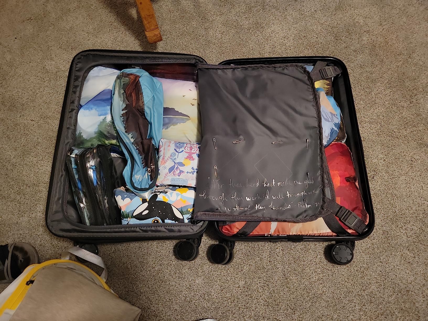 Travelpro Grace Hard Shell Carry on Luggage with Front Compartment, 20 Inch Expandable Suitcases with Wheels, Lightweight Carry-on Suitcase for Airplane, TSA Lock, Black customer photo 2