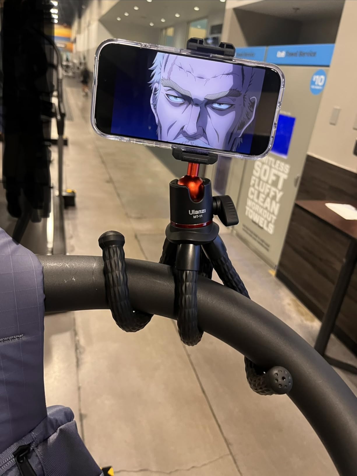ULANZI Camera Tripod, Mini Flexible Stand w Hidden Phone Holder w Cold Shoe Mount, 1/4'' Screw f Magic Arm, Universal f iPhone 17 16 15 14 Pro Max XS Max Canon Nikon Sony DJ Pocket 4/3 Cameras customer photo 1