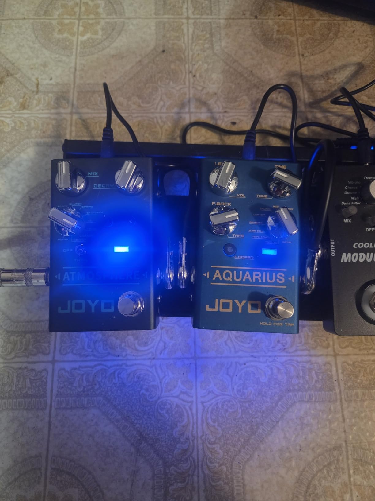 JOYO Digital Reverb Guitar Pedal, 9 Modes with MOD Control & Trail Function (Atmosphere R-14) customer photo 1