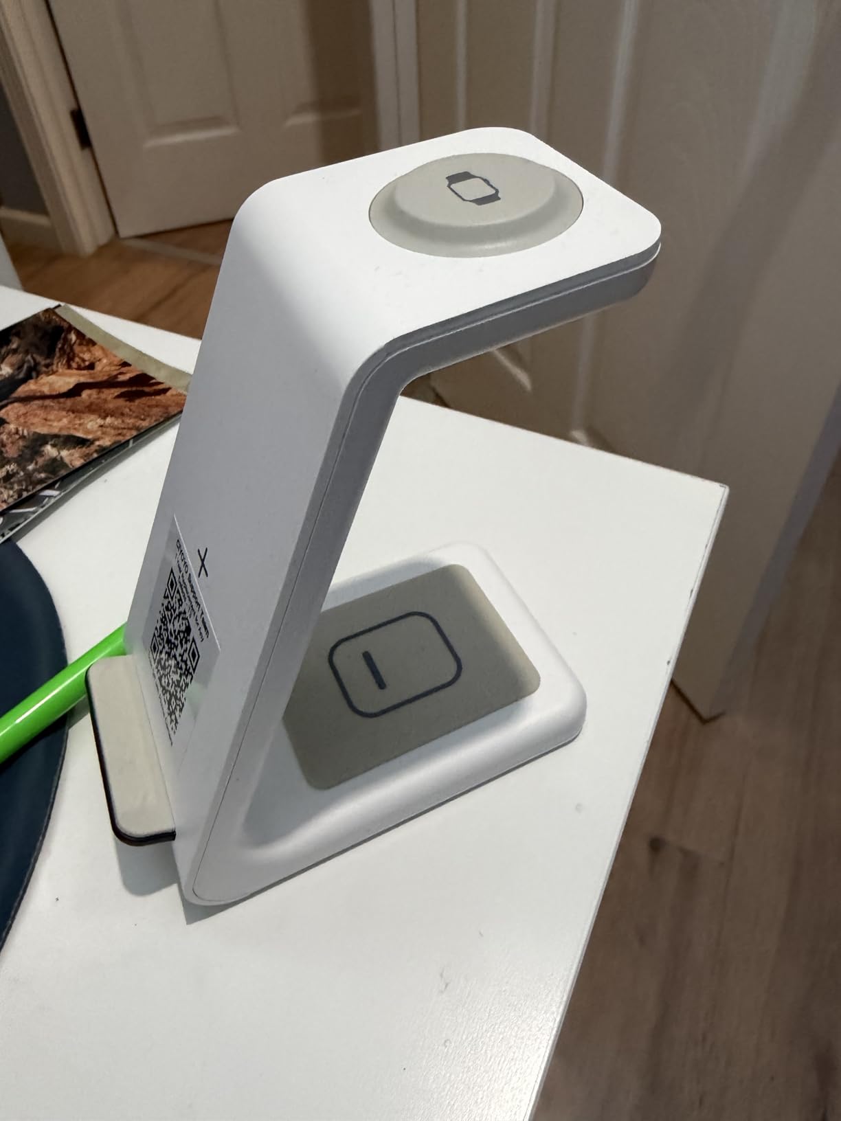 Wireless Charging Station for Apple - 3 in 1 Wireless Charger Stand Dock Watch and Phone Charger Station customer photo 1