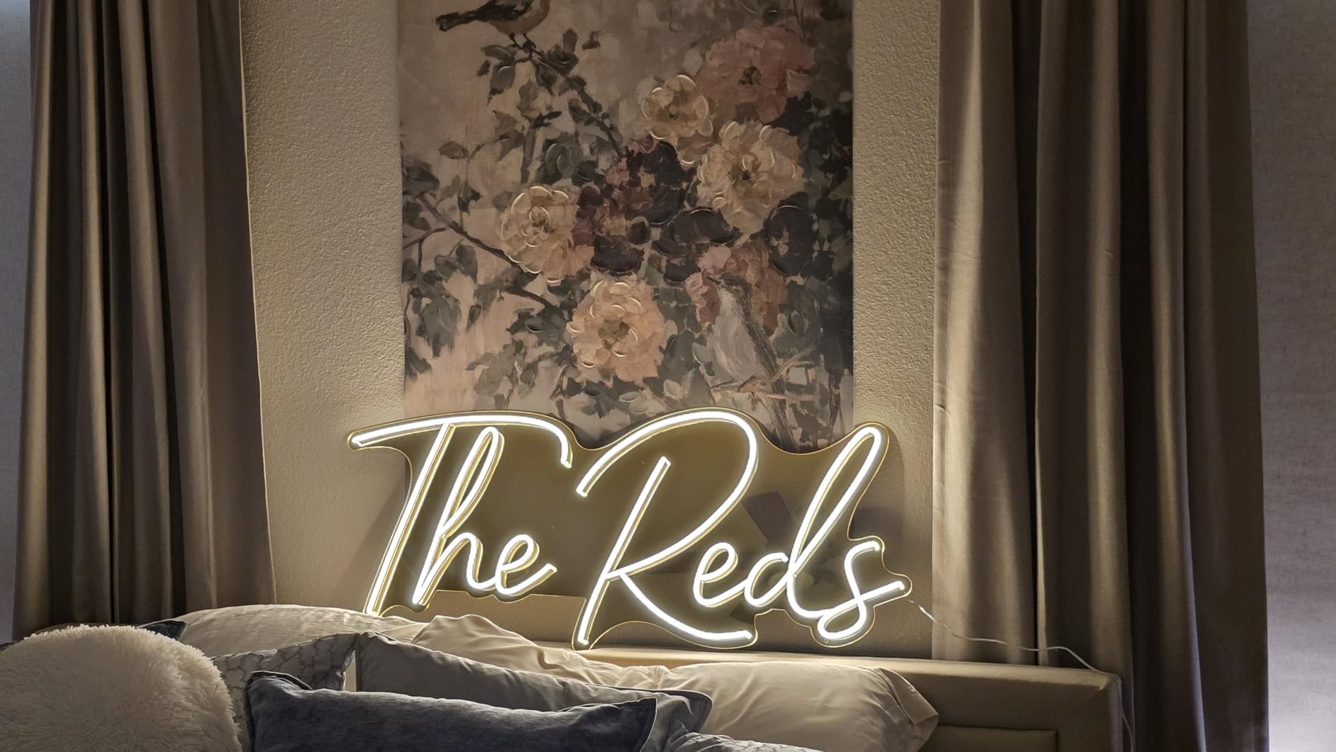 LC Sign Custom Neon Sign, LED Name Signs Customizable for Wedding Events Prom, Personalized Led Neon Light Gifts for Bedroom Wall Decor, Office Coffee Bar Shop Business Signs customer photo 2