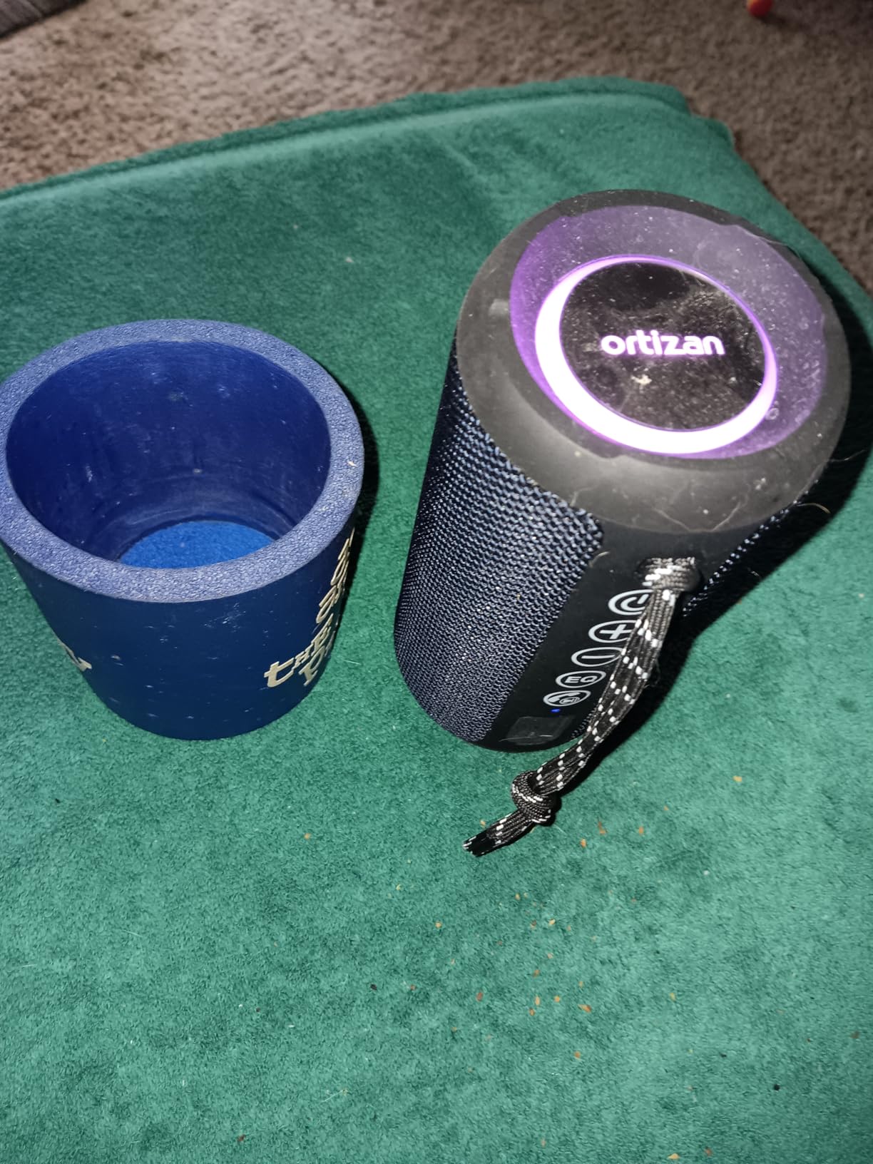 Ortizan Portable Bluetooth Speaker (1st Gen), IPX7 Waterproof, Wireless, Big Sound and Deep Bass, TWS Pairing, 30Hrs of Playtime, for Home/Party/Outdoor/Beach, Birthday Gifts for Men Women - Black customer photo 1