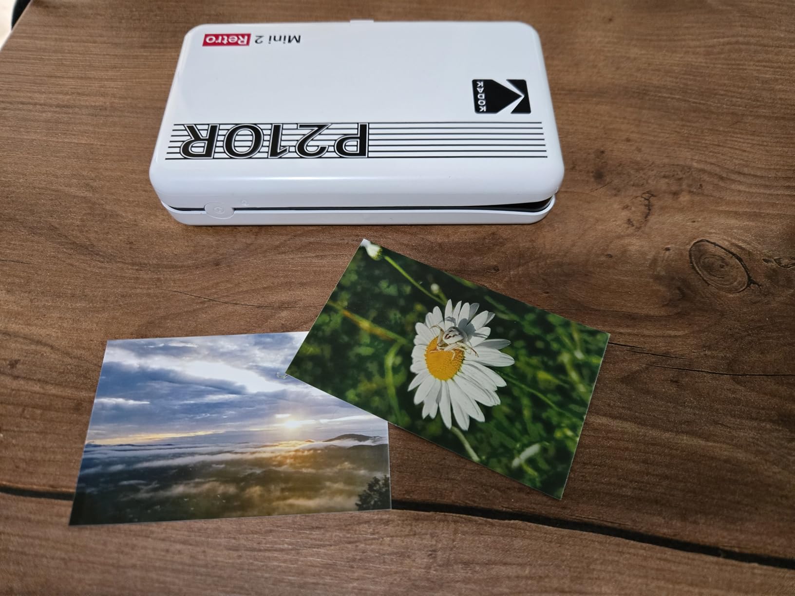 Mini 2 Retro 2x3 Portable Photo Printer, 38 Sheets, Bluetooth Smartphone Printer customer photo 2