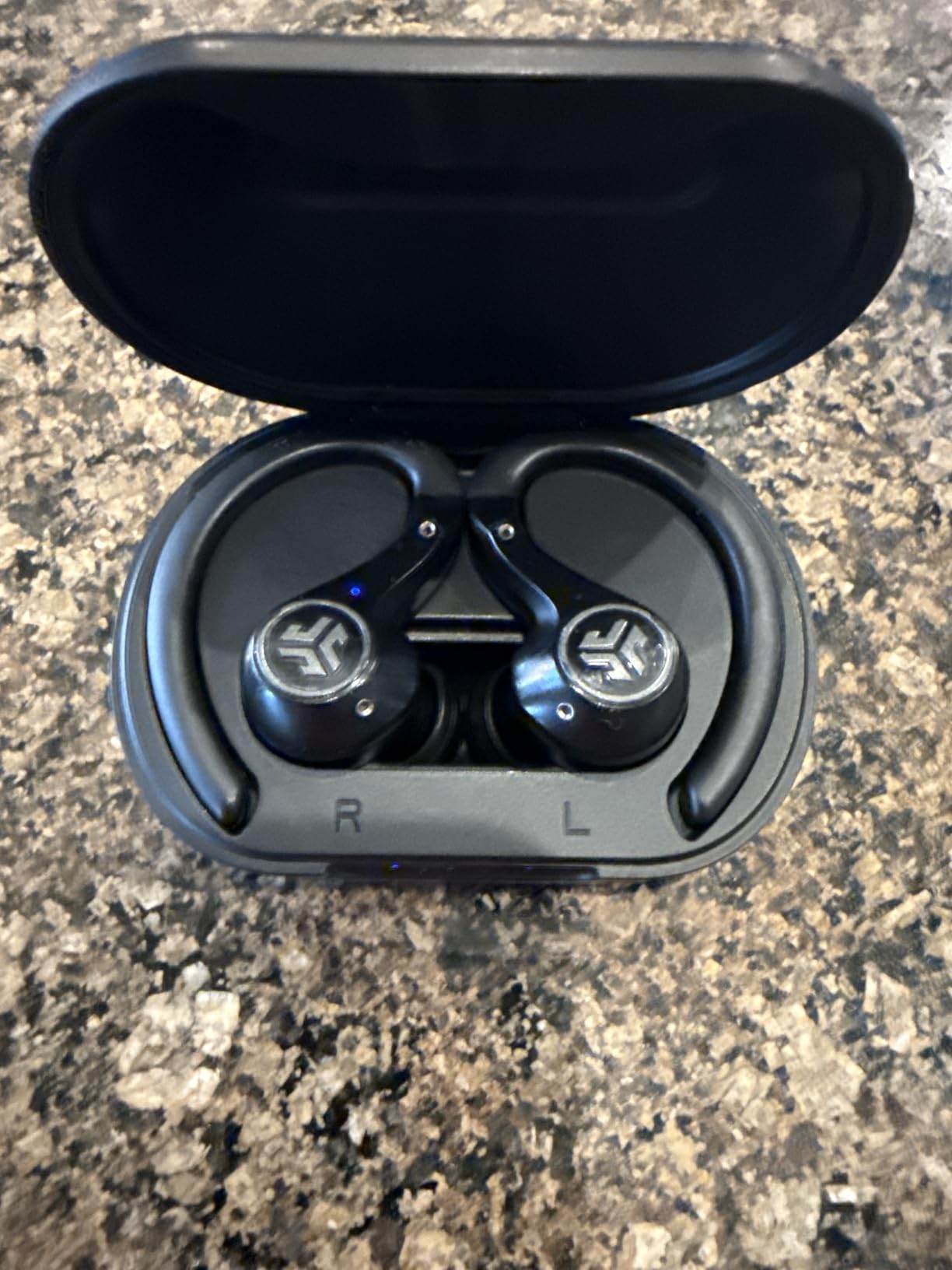 JLab Epic Air Sport ANC True Wireless Bluetooth 5 Earbuds, Headphones for Working Out, IP66 Sweatproof, 15-Hour Battery Life, 55-Hour Charging Case, Music Controls, 3 EQ Sound Settings customer photo 1