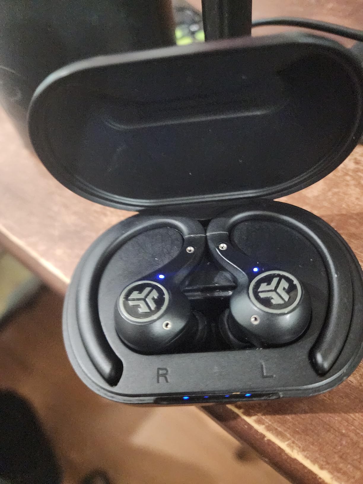 JLab Epic Air Sport ANC True Wireless Bluetooth 5 Earbuds, Headphones for Working Out, IP66 Sweatproof, 15-Hour Battery Life, 55-Hour Charging Case, Music Controls, 3 EQ Sound Settings customer photo 2