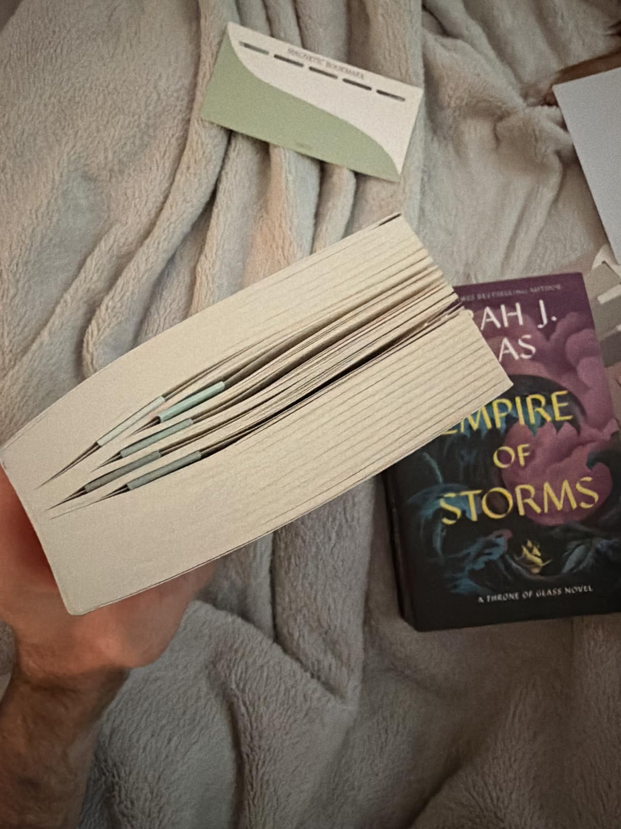 15 Pieces Bookmark, Magnetic Bookmarks for Women, Men, Book Lovers, Page Markers for Students Teachers Reading (Misty, Ocean, Emerald) customer photo 1