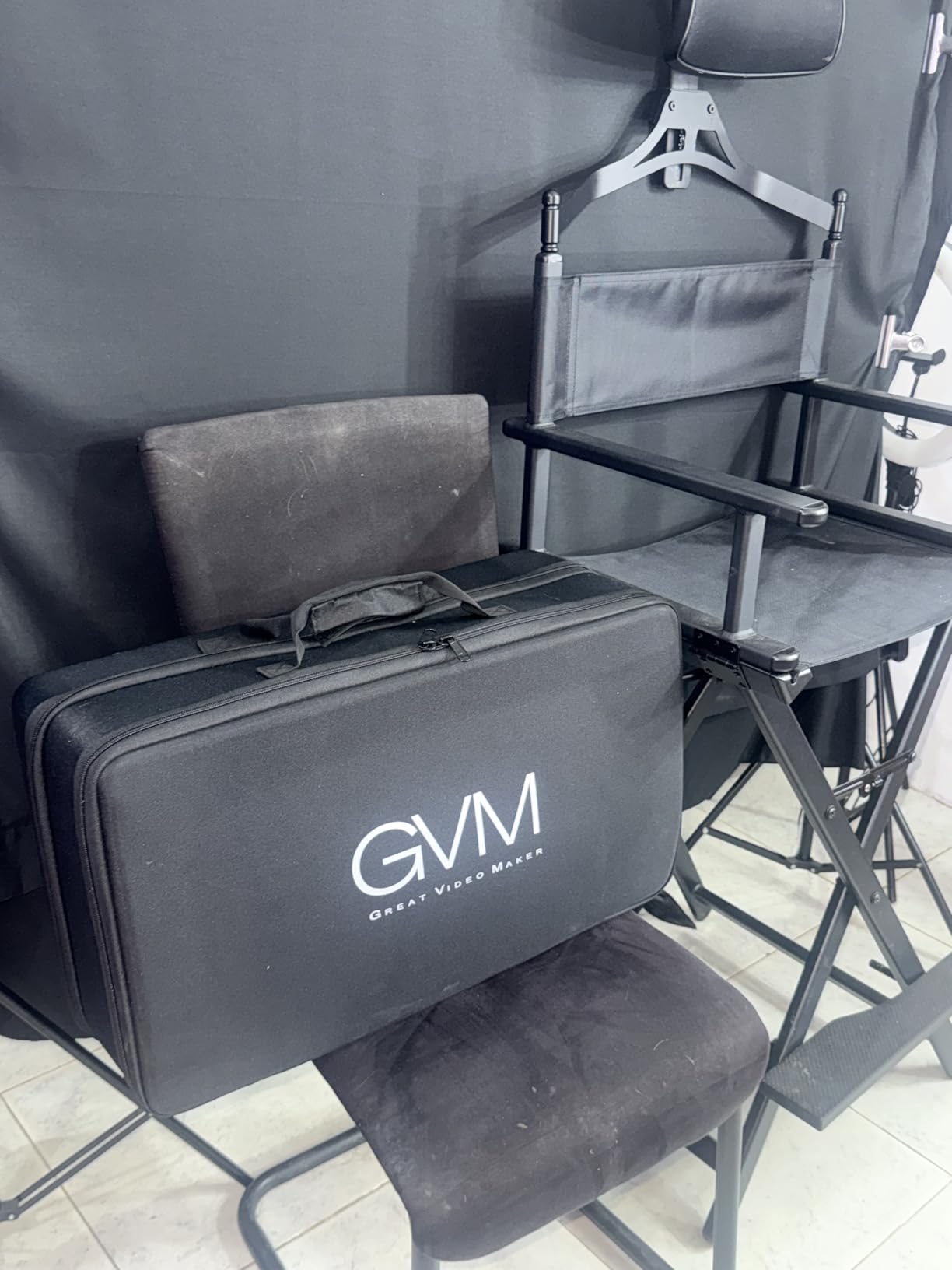 GVM RGB LED Video Light with Bluetooth Control, 60W Photography Studio Lighting Kit with Stands, 2-Packs 880RS Dimmable Led Panel Light for YouTube, Streaming, Gaming, CRI97 customer photo 2