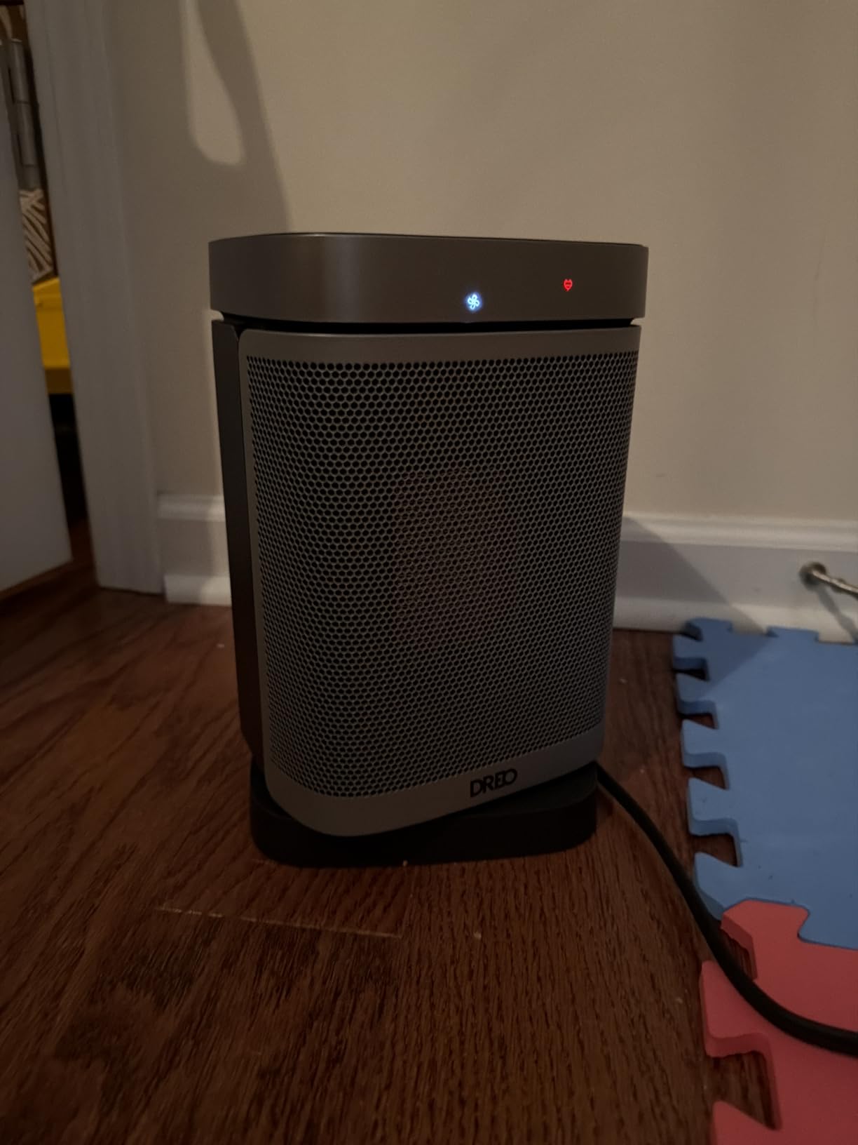 DREO Space Heater, Portable Electric Heaters for Indoor Use with Thermostat | 70°Oscillation, Remote, ECO, 12H Timer, 5 Modes, Safe Quiet Room Heater for Bedroom, 1500W PTC Ceramic Heater for Office customer photo 2