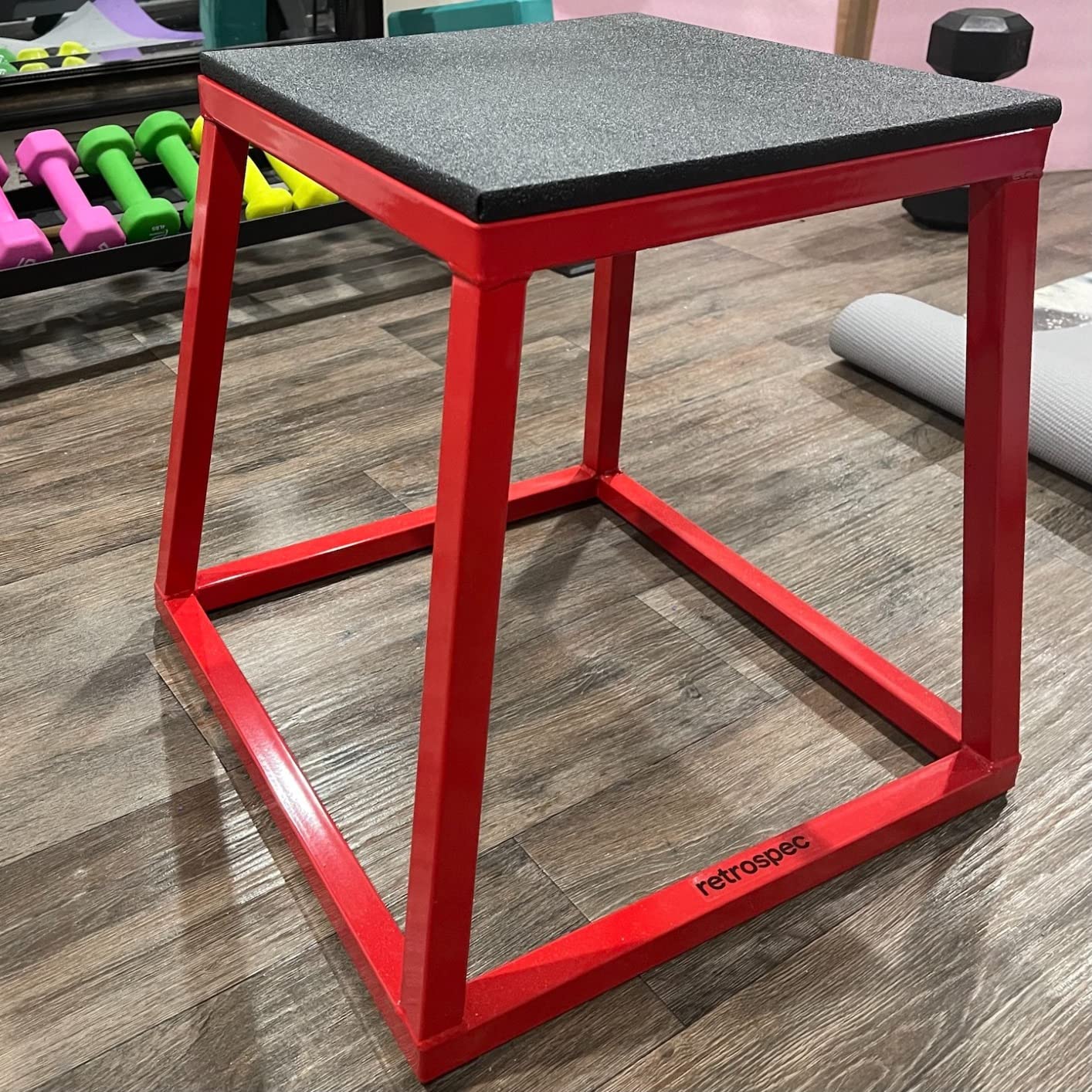 Retrospec Leap Plyo Box Jump Platforms for Home Gym Plyometric Jumping, Strength Training customer photo 1