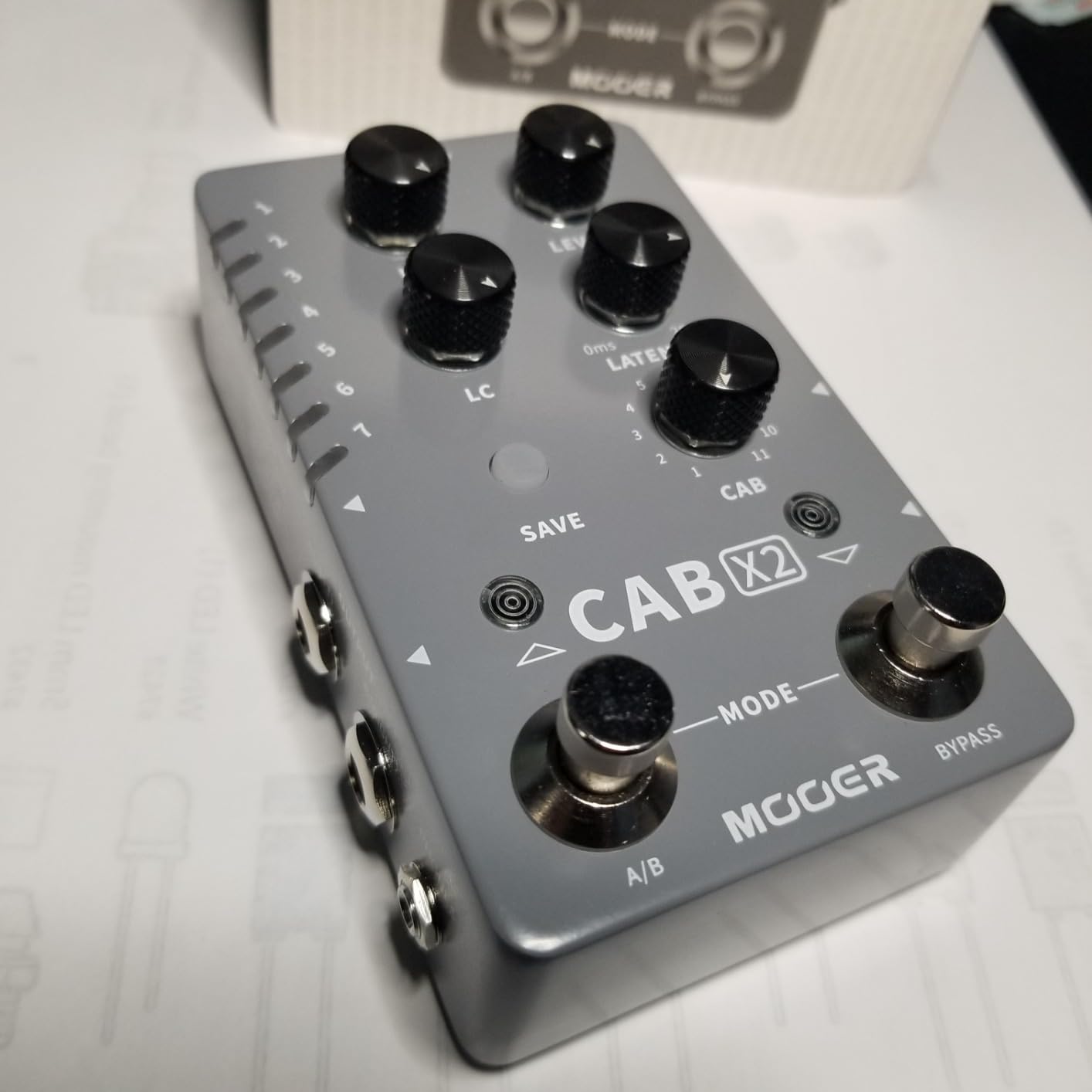 MOOER R7 X2 Stereo Multi Reverb Pedal - 14 Reverb Types with Infinite and Trail-on Functions customer photo 2