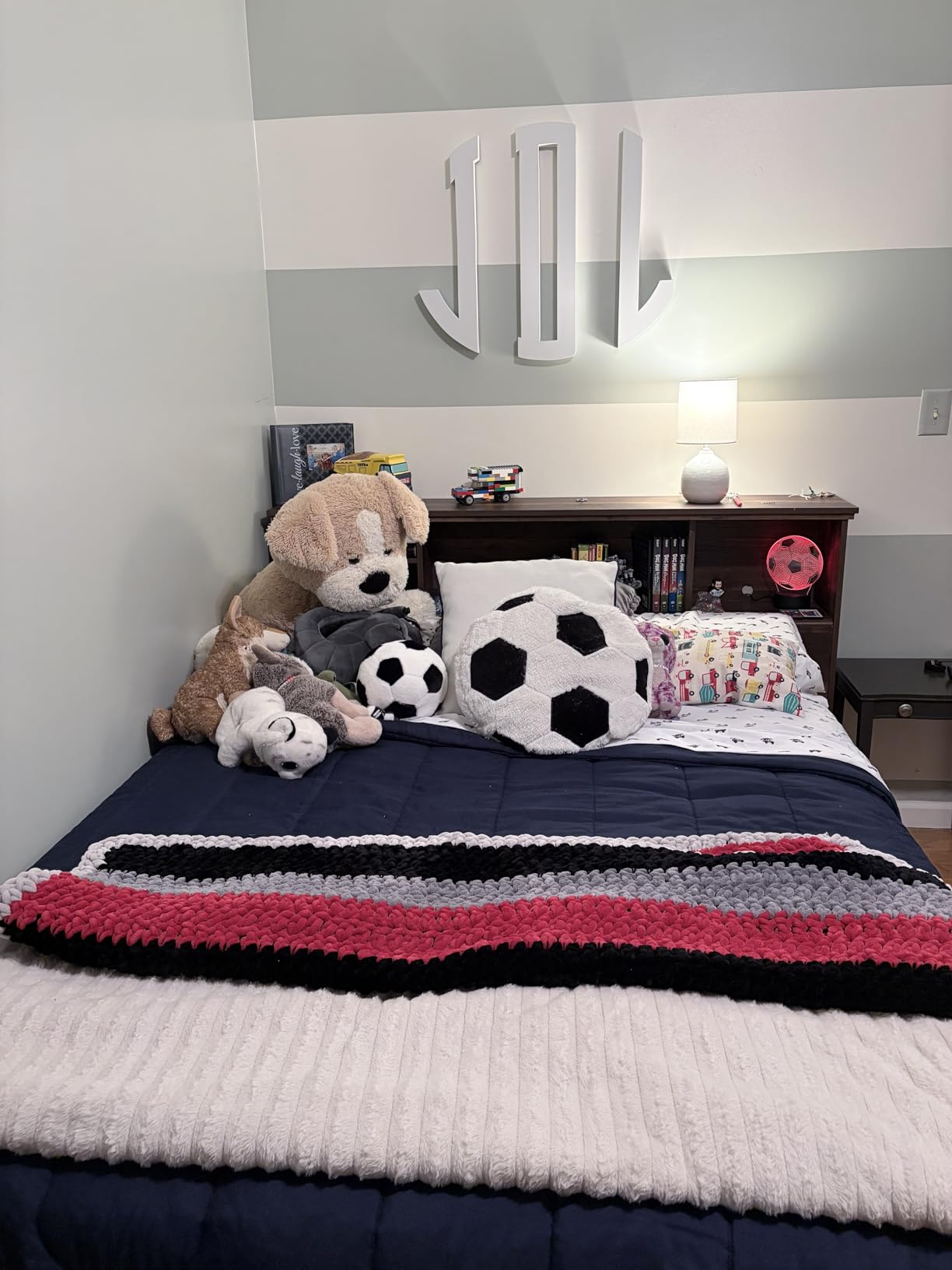Sauder River Ranch Full/Queen Bookcase Headboard, in Grand Walnut Finish customer photo 1