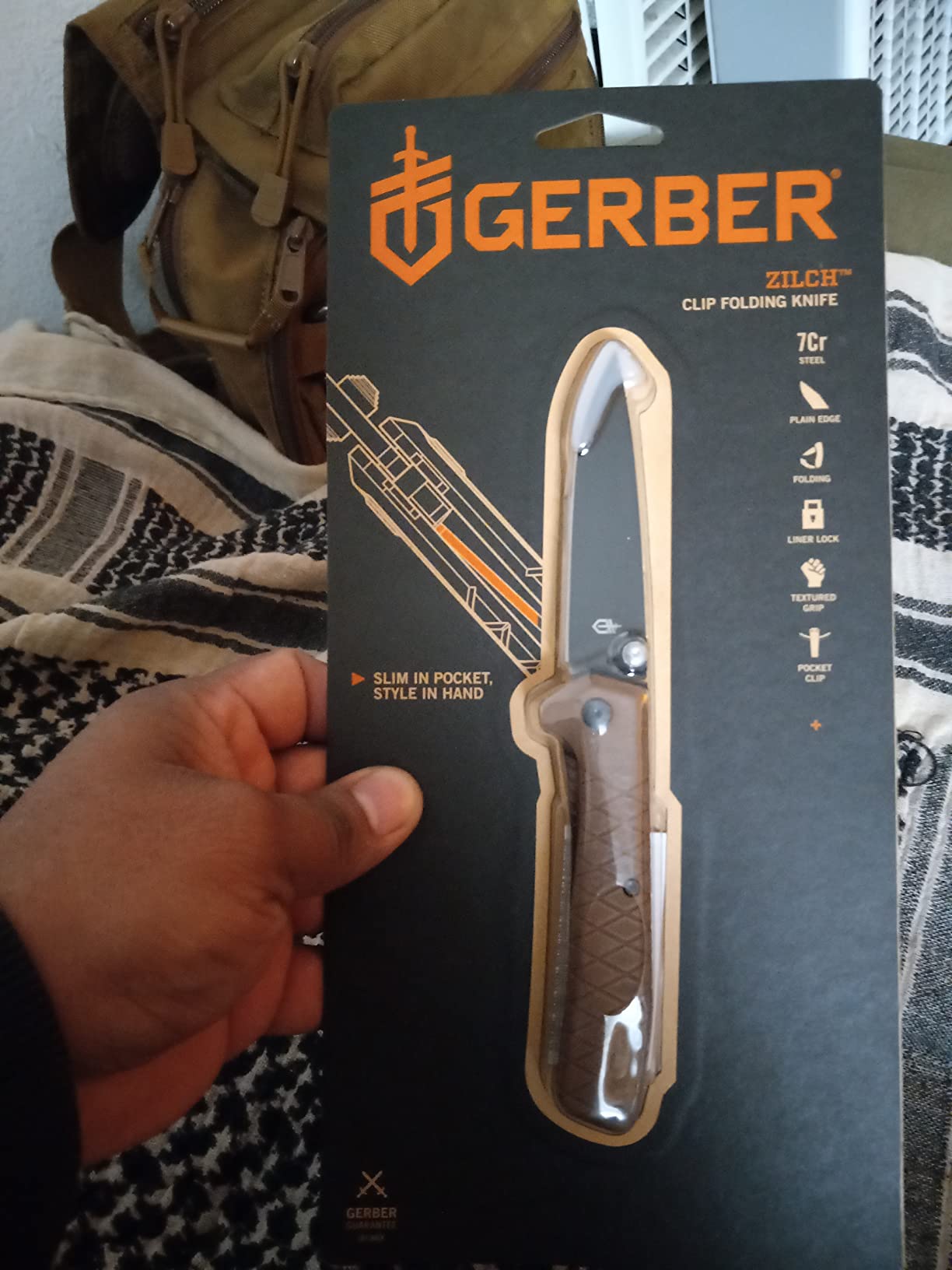 Gerber Gear Zilch Pocket Knife with 3.1