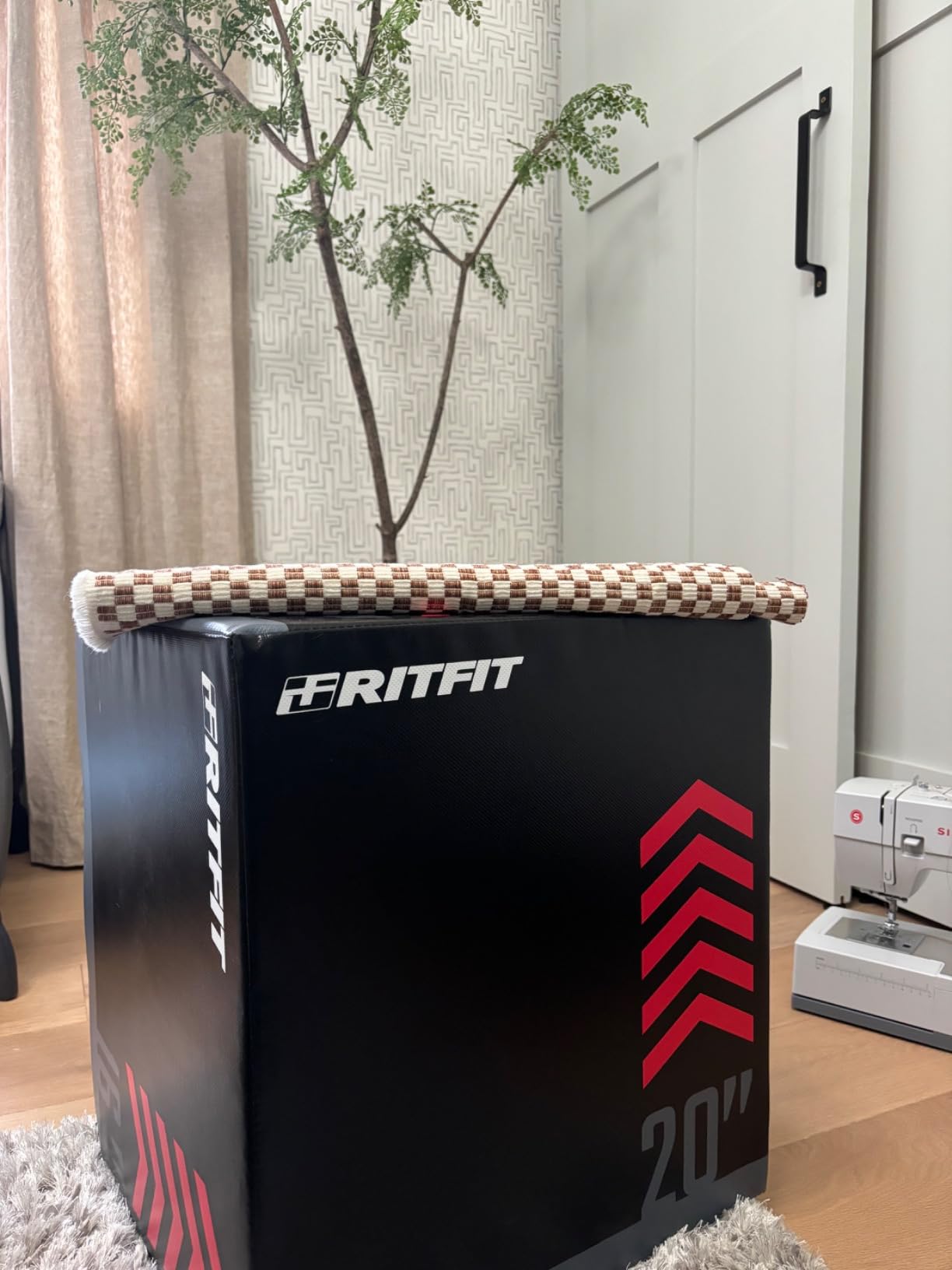 RitFit 3 in 1 Extra Firm Soft Plyo Box Foam Plyometric Box, 440lb Weight Capacity customer photo 2