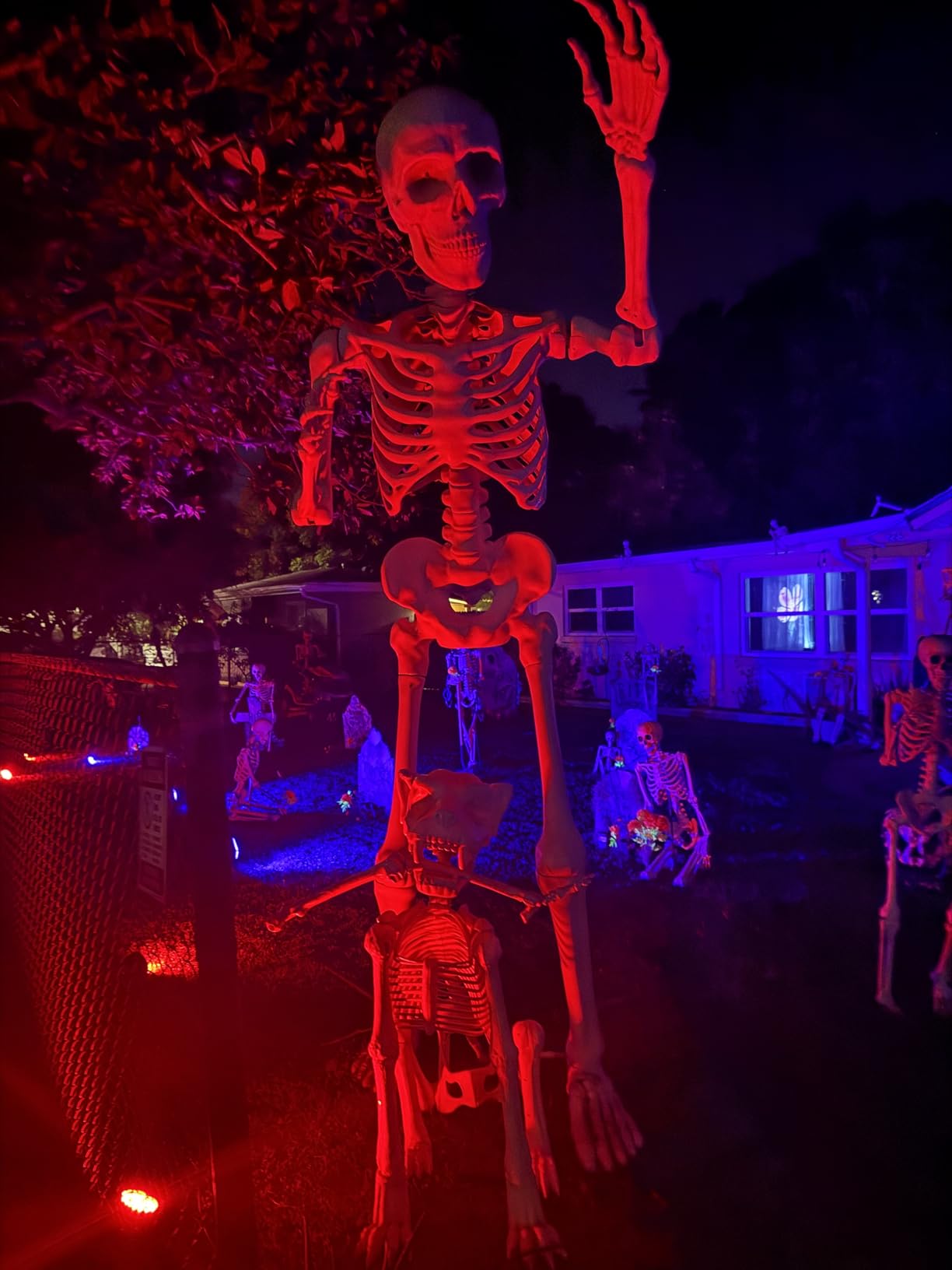 Telbum Strobe Lights, 54 Super-Bright RGB LEDs Mini Strobe Light for Parties, Halloween Strobe Lights with Remote Control, Sound Activated & Speed Control customer photo 1