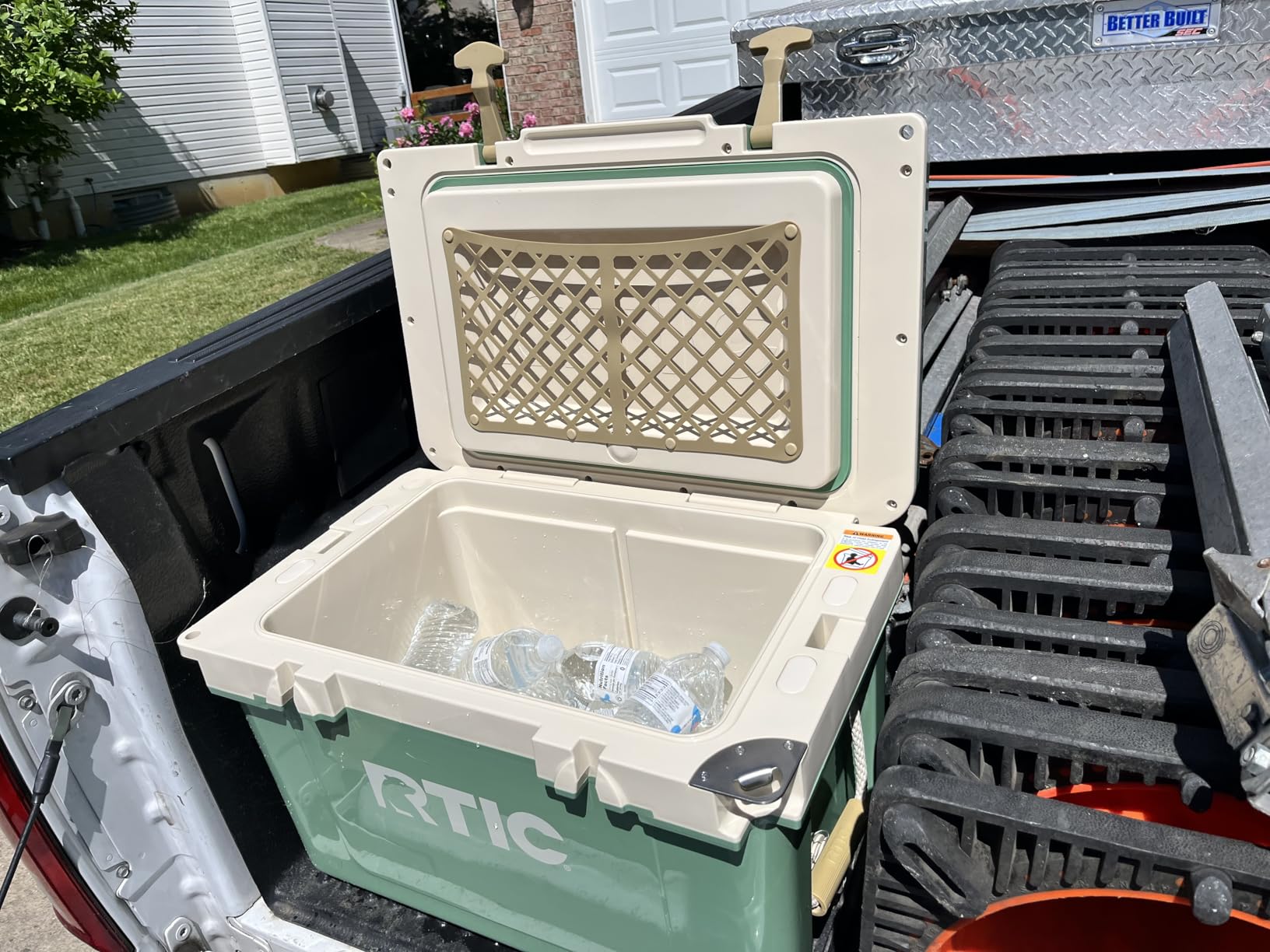 RTIC 52 QT Ultra-Light Hard Cooler | Portable Ice Chest Box for Beach, Drink, Beverage, Camping, Picnic, Fishing, Boat, Barbecue, 30% Lighter Than Rotomolded customer photo 2