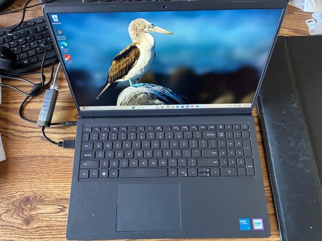 Dell 15.6 Laptop, FHD, Intel Core 3 100U, 8 GB RAM, Windows 11 Home, Anti-Glare IPS WVA, 250 nits, Intel UHD Graphics, DDR4, 512GB SSD, Wi-Fi 6 & Bluetooth customer photo 1