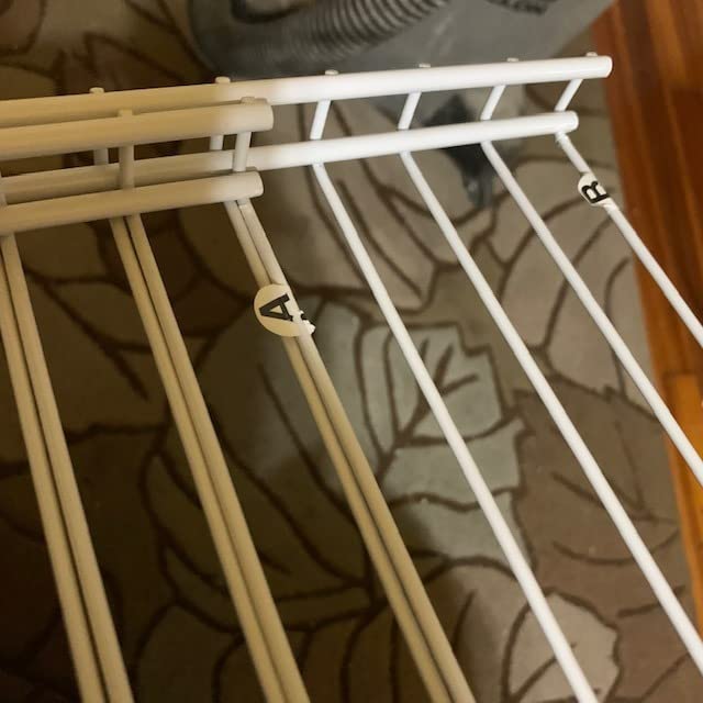 Rubbermaid Configurations Custom Closet Kit 2-4 Ft. Adjustable Metal Wire Shelving White Finish Expandable Organization System Hardware Included for Home Closet/Pantry/Laundry/Mudroom customer photo 2
