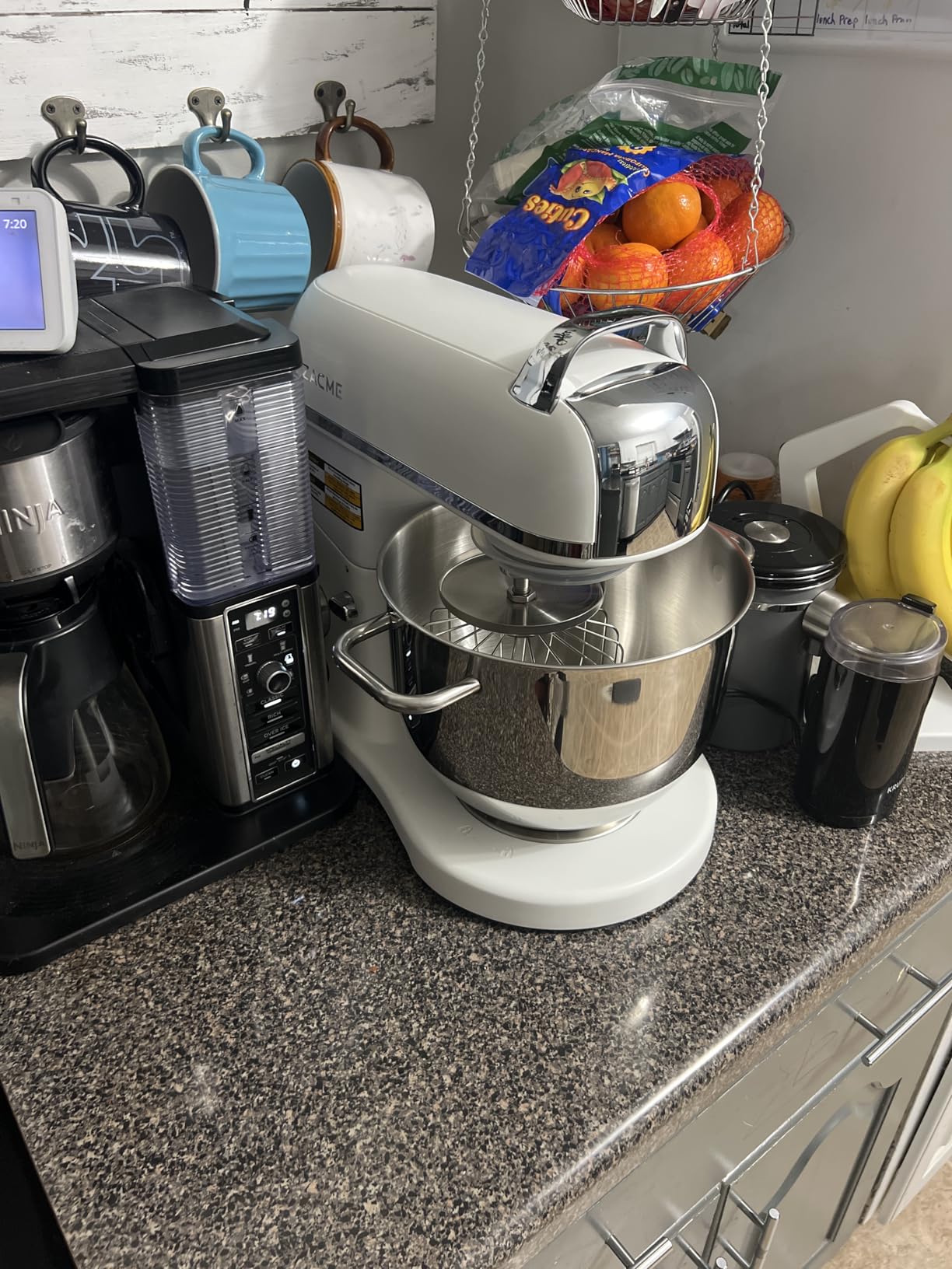 8.4QT Commercial Stand Mixer 800W with Aluminum Die Casting Meets the Standard of NSF/ANSI 8-2023, Mixers Kitchen Electric Stand Mixer with Stainless Steel 8L Bowl, Dough Hook, Whisk and Beater customer photo 1