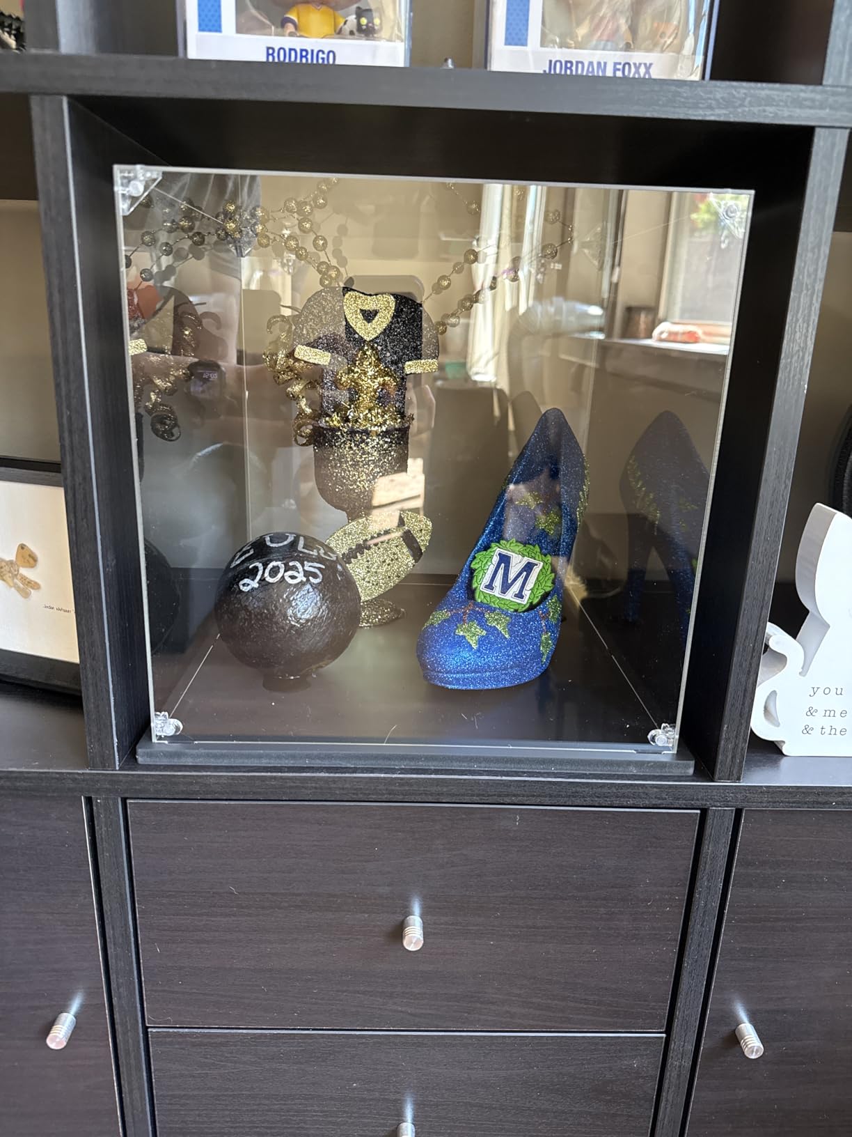 Acrylic Display Case for Collectibles Assemble Clear Acrylic Display Box for Lego Alternative Glass Case for Display Figures Doll Toys Home Storage (8x8x12 inch, 20x20x30 cm) customer photo 1