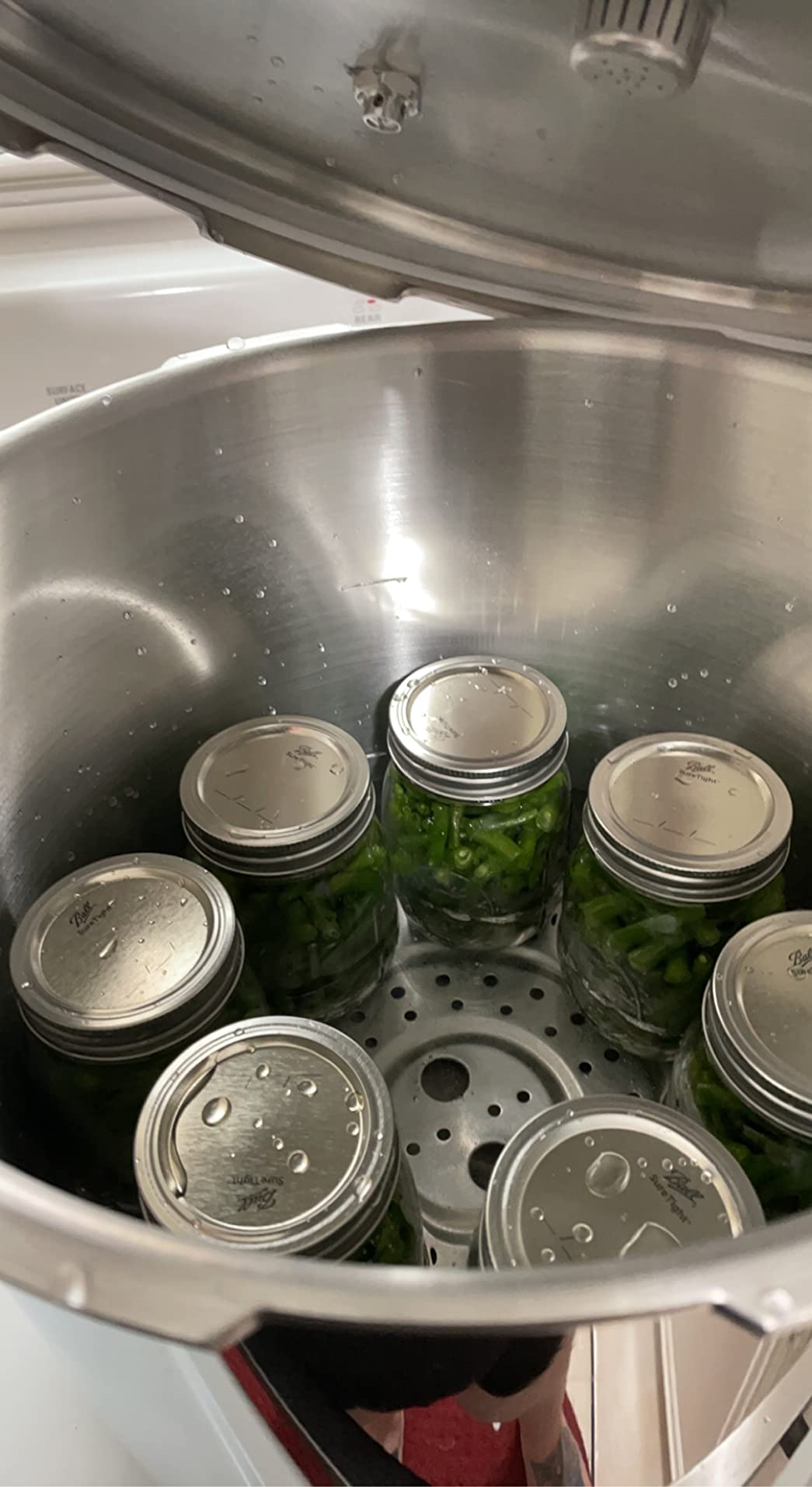 MIRRO 22 Qt Aluminum Pressure Canner with 3 Regulators, 5, 10 & 15 PSI | Large Capacity for Big Batch Canning, Automatic Pressure Control, Three Pressure Options: 5/10/15 PSI customer photo 1