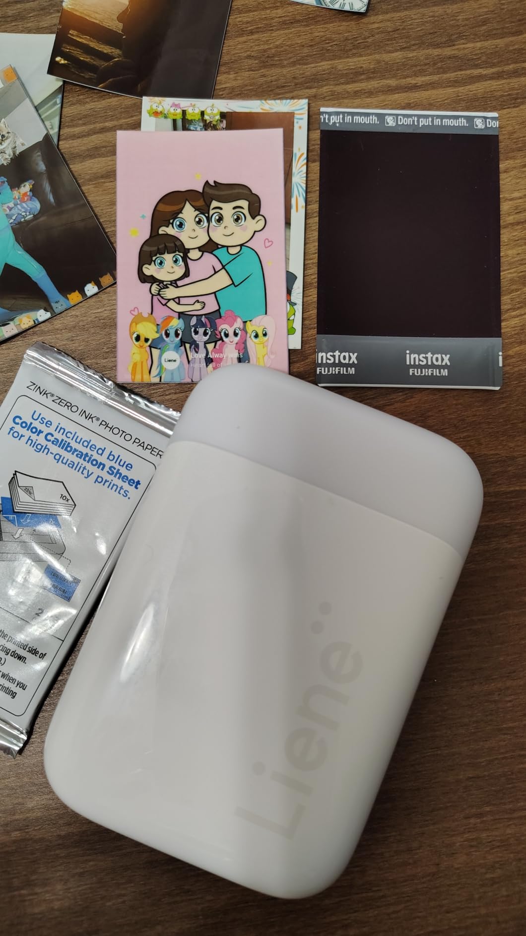 Liene Pearl K100 Photo Printer, 2x3