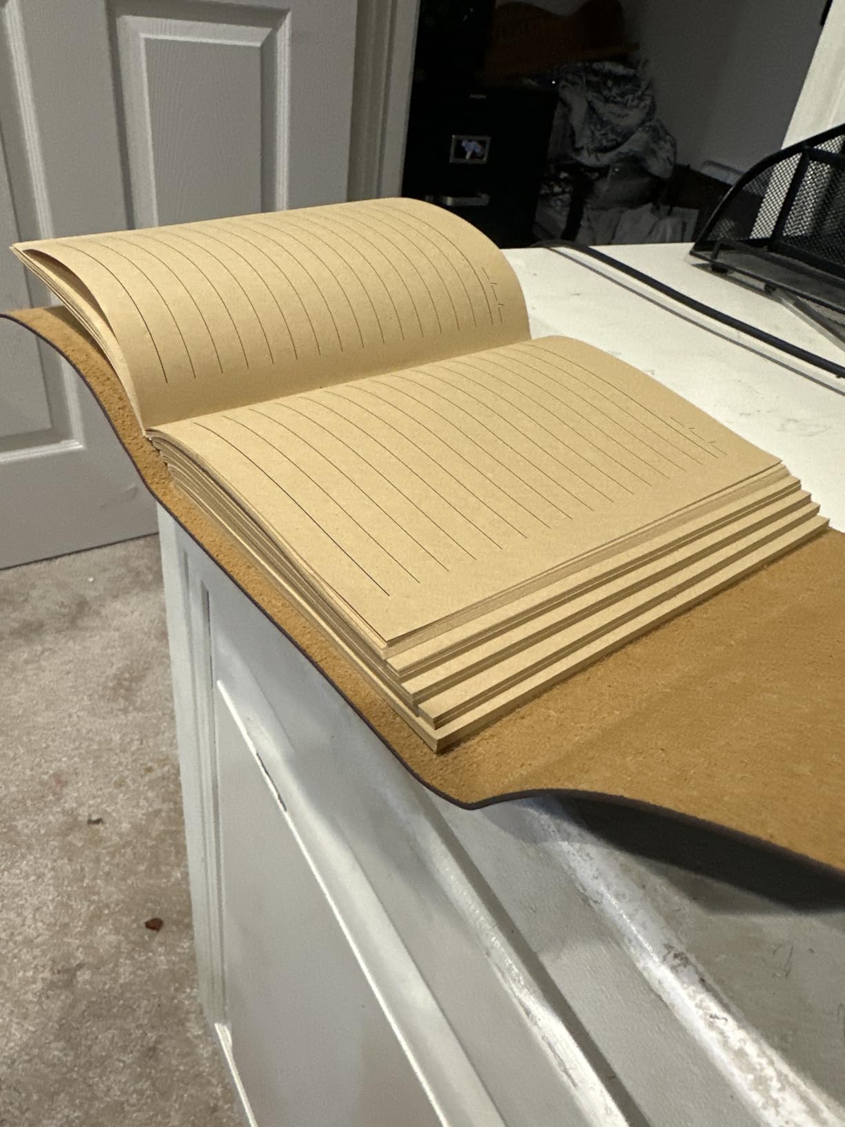 RILIHO Leather Journal Notebook - Genuine Leather Journals for Writing 260 Pages 5x7.1 Inches Vintage Journal customer photo 1