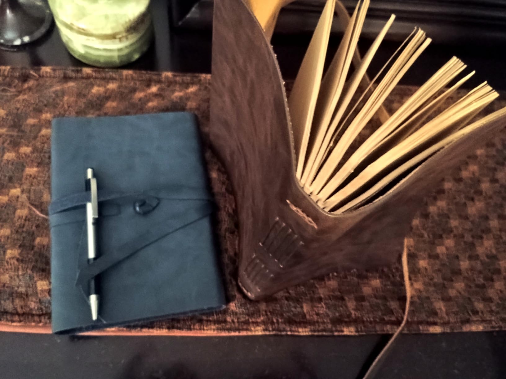 RILIHO Leather Journal Notebook - Genuine Leather Journals for Writing 260 Pages 5x7.1 Inches Vintage Journal customer photo 2