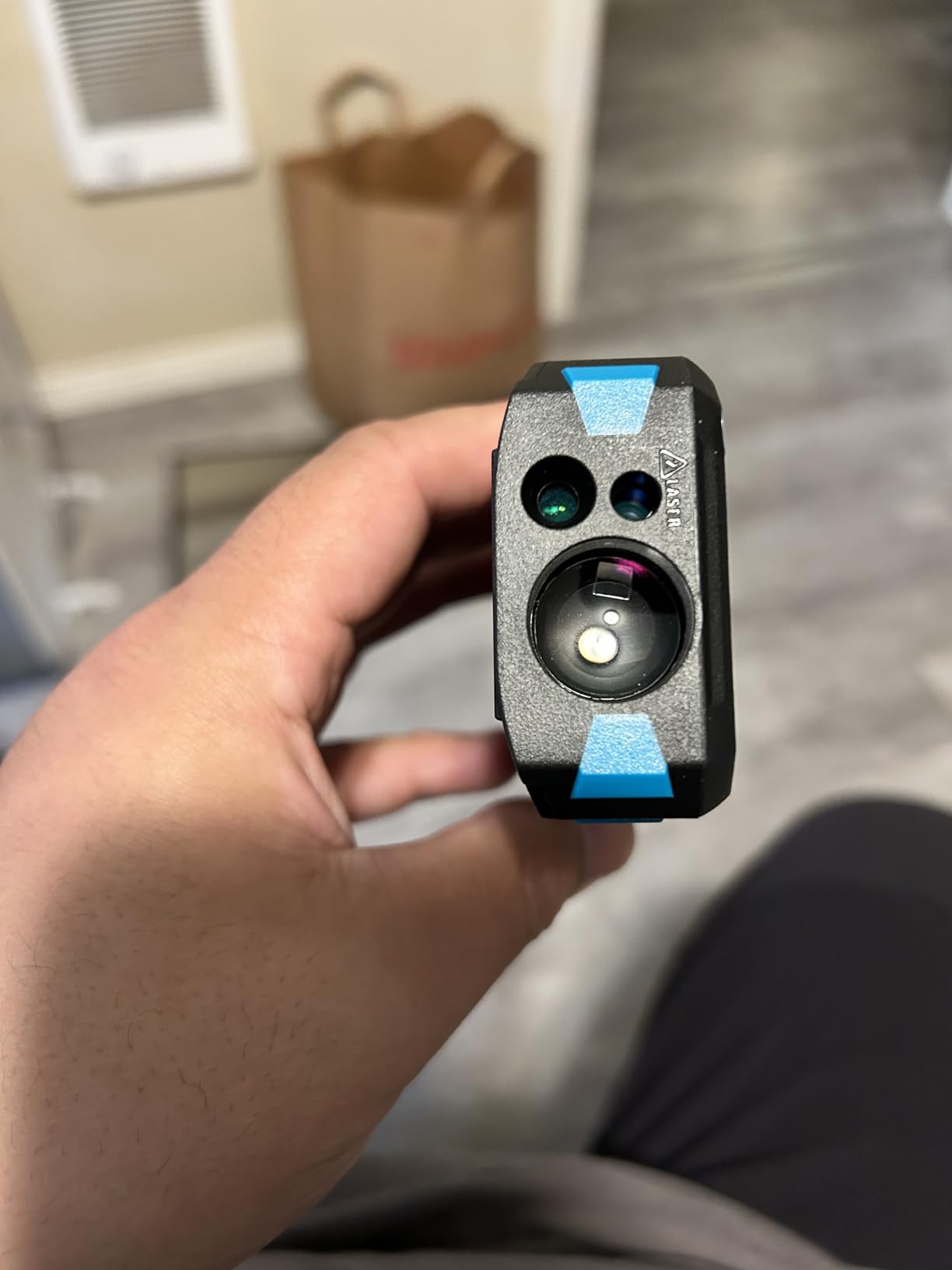 Laser Measure, MiLESEEY Laser Distance Meter, Rechargeable Multifunctional Laser Measurement Tool with Pointfinder Camera, P2P Technology, Perfect for Outdoor Long-Range Measuring customer photo 1