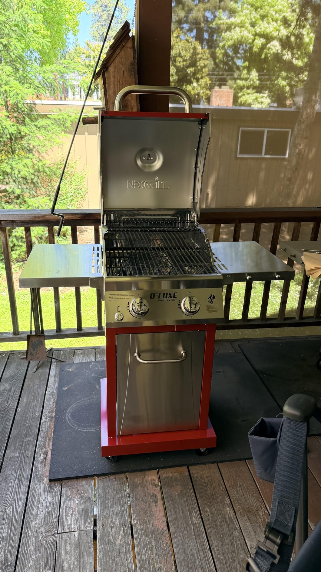 Nexgrill Deluxe 2-Burner Gas Grill with 401 SQ In Grate, 28000 BTUs, Stainless Steel Control Panel customer photo 1